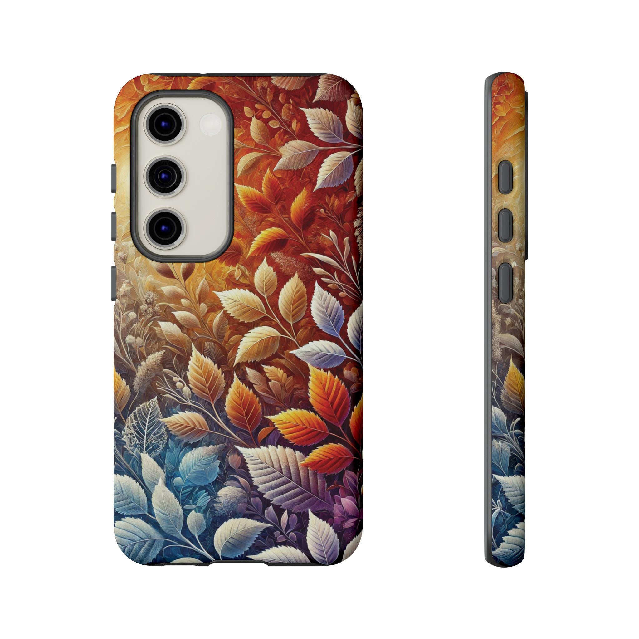 Beautiful Colorful Leaves Phone Case Vibrant Autumn Design for iPhone & Samsung, Durable Protection with Eye Catching Style, Perfect for Nature Lovers & Seasonal Charm Gift for Her