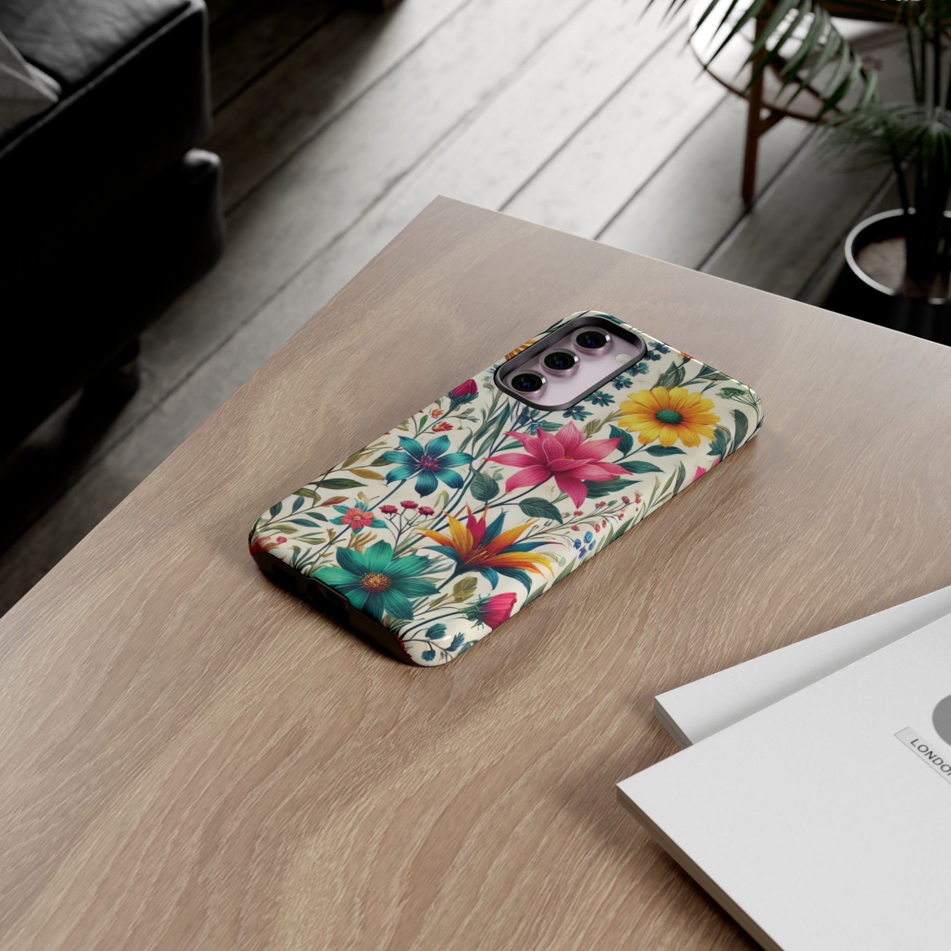 Wildflowers Boho Chic Design Phone Case - Stylish, Protective Cover for All Models Gift for Mom Accessory Gift for Her