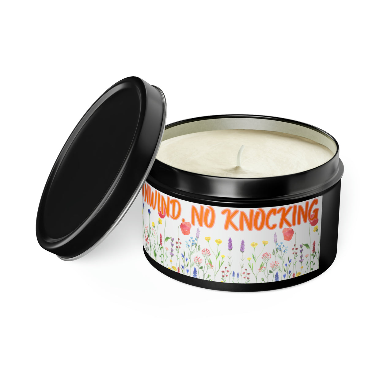 New House Bloom & Glow Elegant Floral Aromas in 4oz/8oz Tin Candles Essence of Nature Collection Unveil Serenity Romance with Exquisite Botanical Scents. Pure Harmony & Grace..
