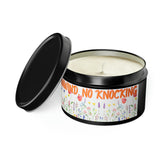 New House Bloom & Glow Elegant Floral Aromas in 4oz/8oz Tin Candles Essence of Nature Collection Unveil Serenity Romance with Exquisite Botanical Scents. Pure Harmony & Grace..