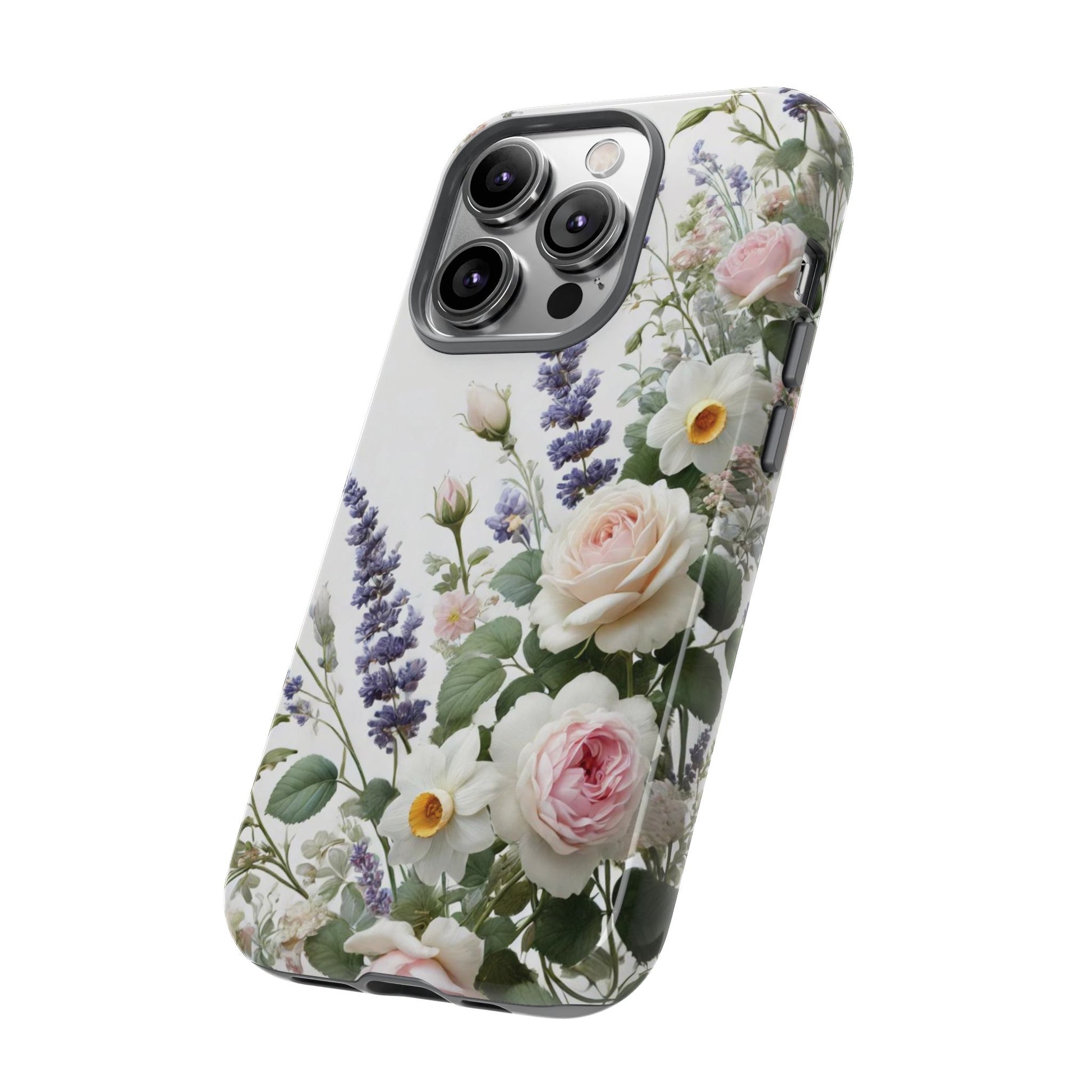 Boho Floral Fall Phone Case for iPhone 17,16  21 23 Samsung, and Pixel | Stylish Protective Cover Gift for Her Perfect for Floral Lover