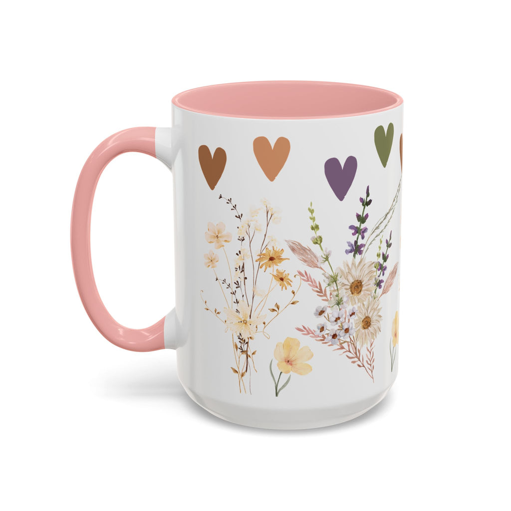 Wildflower Ceramic Mug Elegant Gift for Coffee or Tea Lovers Perfect for Mothers Day Birthdays and Adding Charm to Any Kitchen Gift