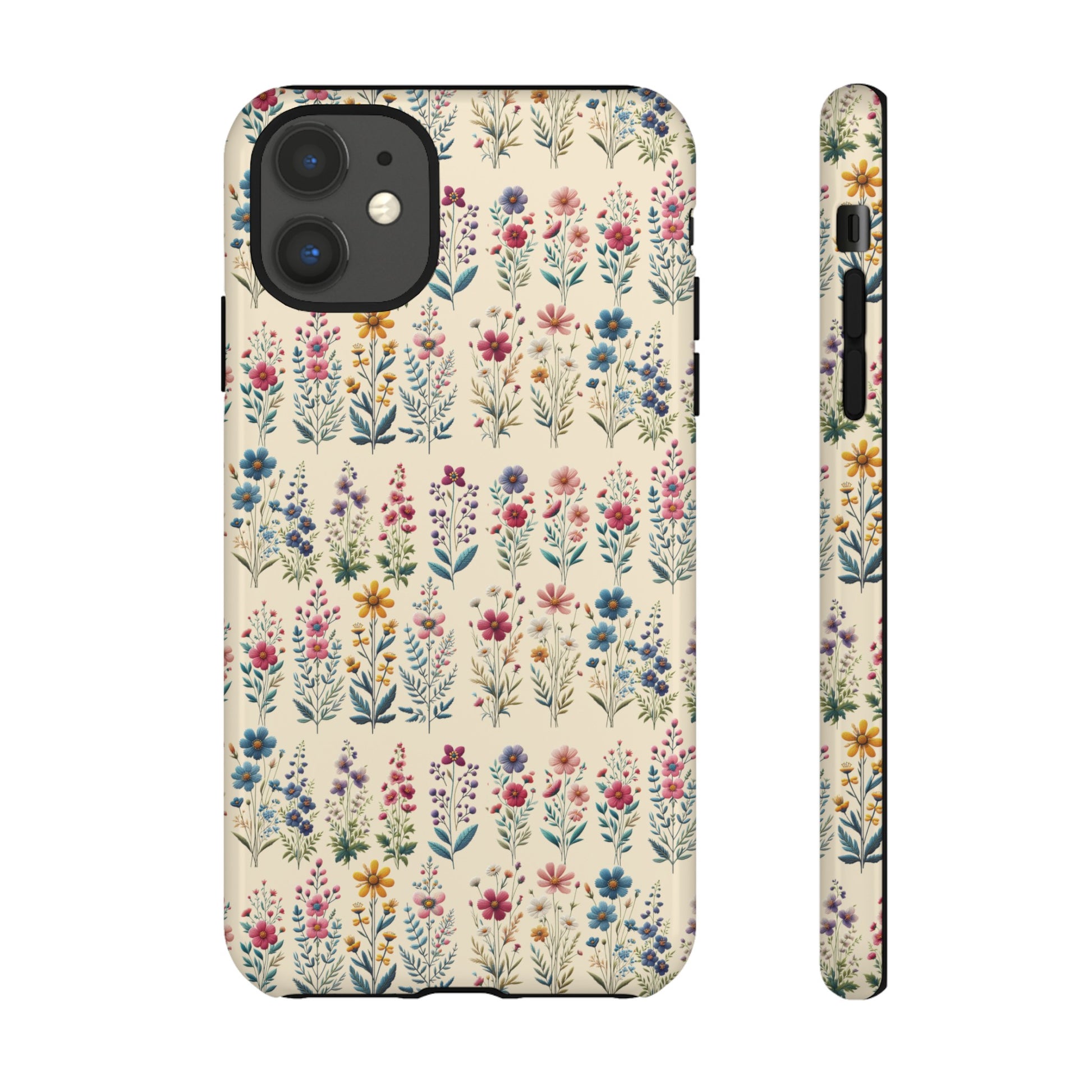 Best Beautiful Wildflower Phone Case Floral Design for iPhone, Galaxy, and Google Durable Protection Gift for Her Case iPhone 15, Samsung iPhone Gift for Her