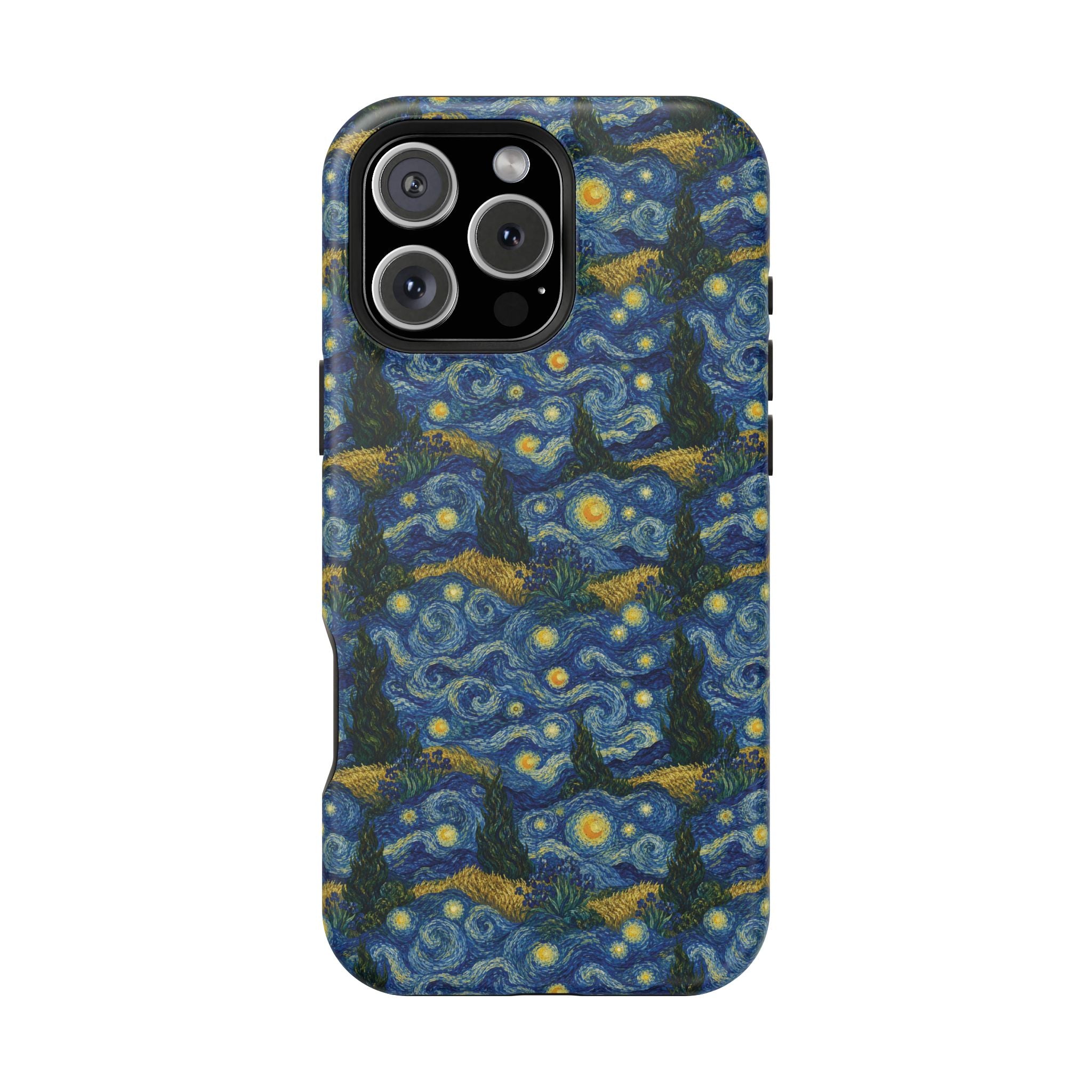 Coque de téléphone magnétique Van Gogh Illusion — Design élégant, résistant aux chocs, pour les amateurs d'art
