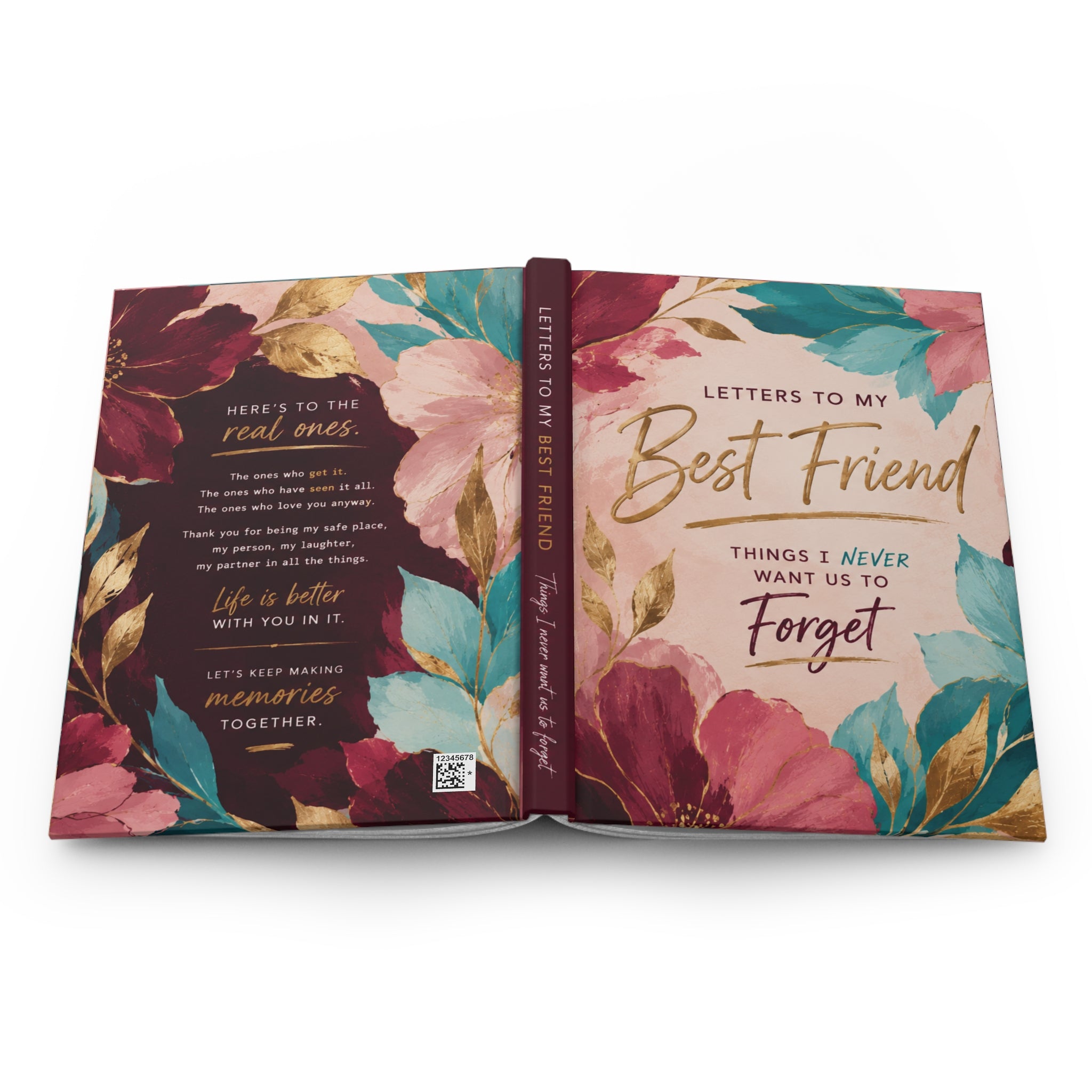 Letter to My Best Friend Journal