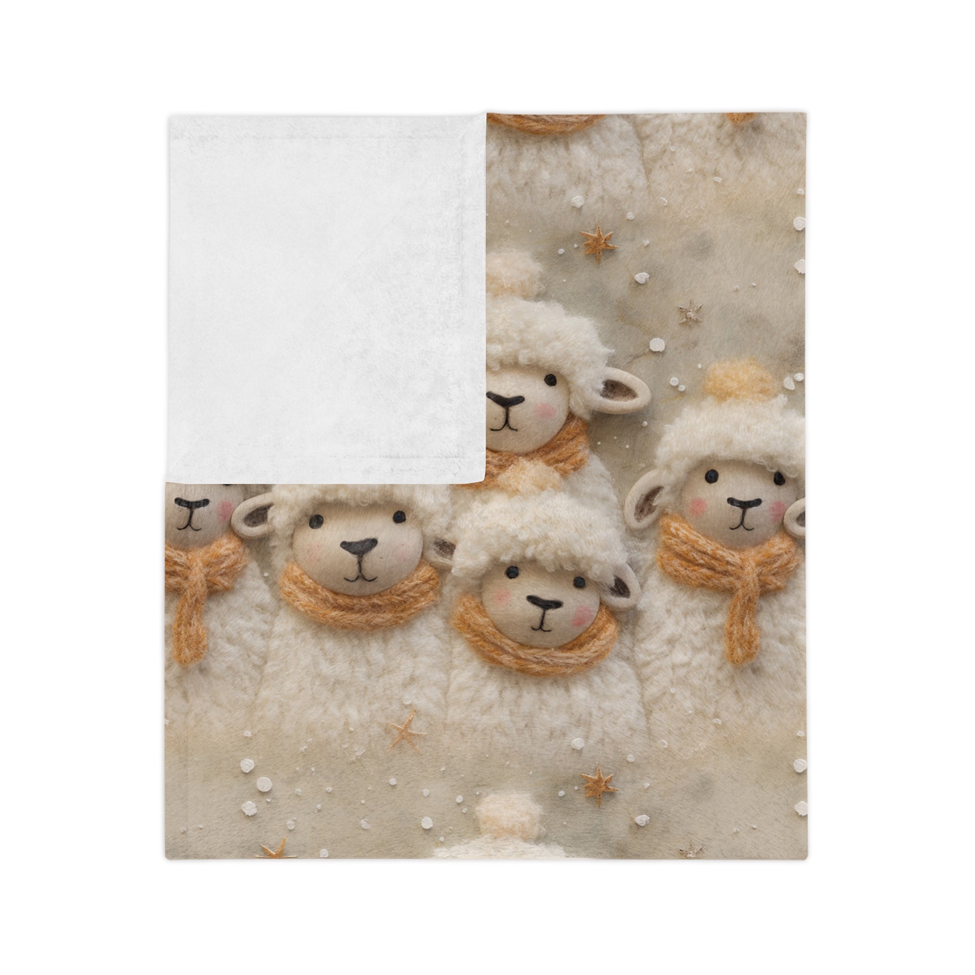 Cozy 3D Illusion Sheep Minky Blanket | Soft and Plush for Ultimate Comfort Perfect for Snuggling, Adding Whimsical Charm to Your Home | Ideal Gift for Animal Lovers and Cozy Nights Throw - MRSBYVALLE