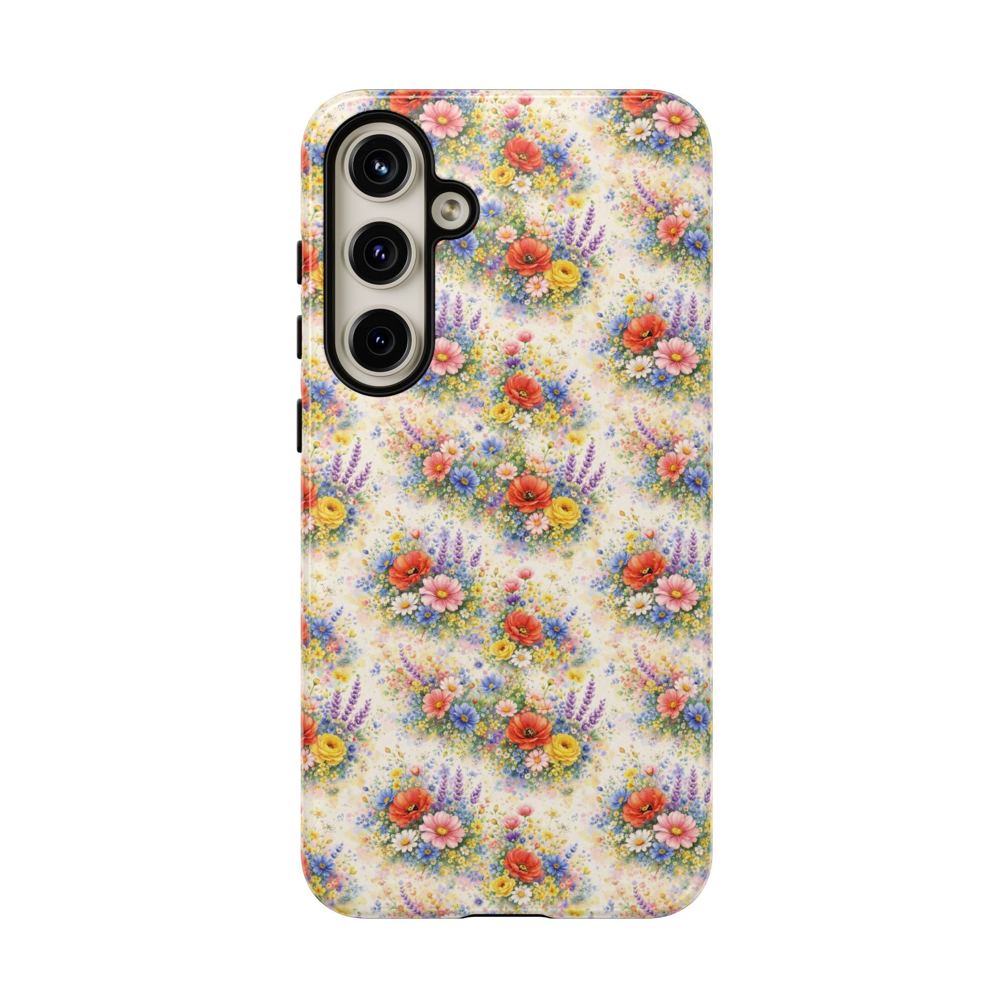 Watercolor Wildflowers Phone Case — Tough Cases