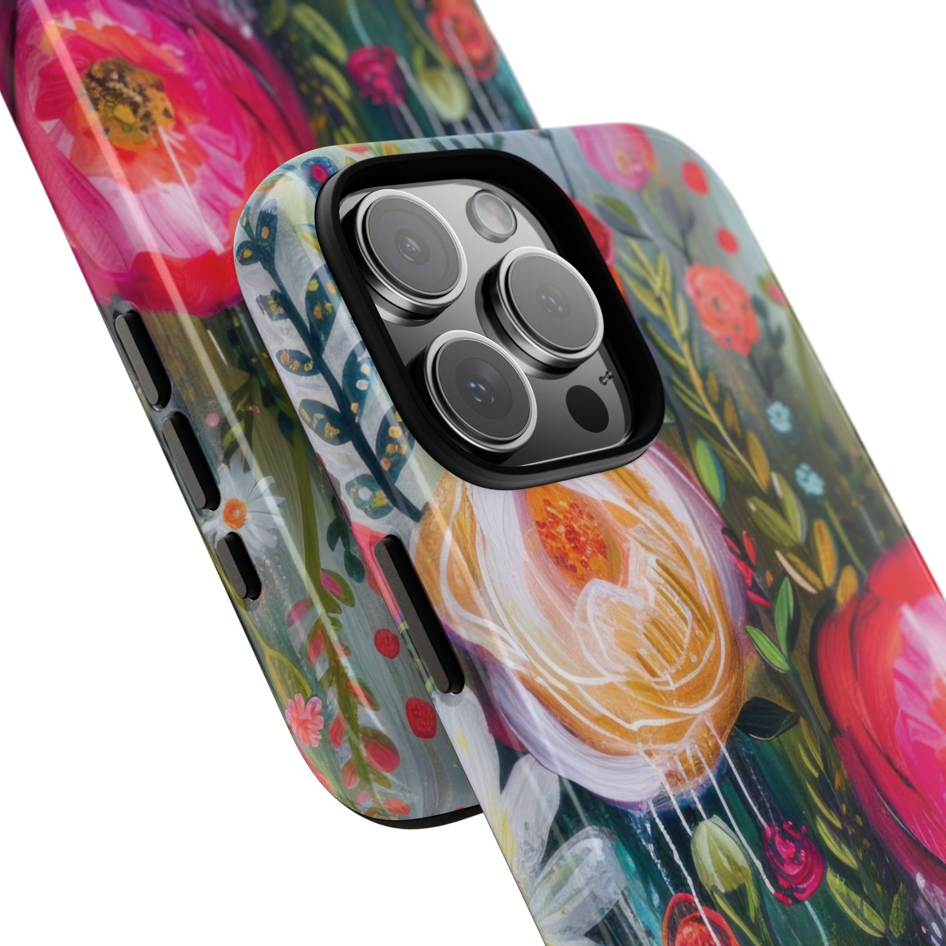 Watercolor Boho Floral Phone Case for iPhone 17 case Samsung, and Pixel | Stylish Protective Cover Gift for Her Perfect for Floral Lover