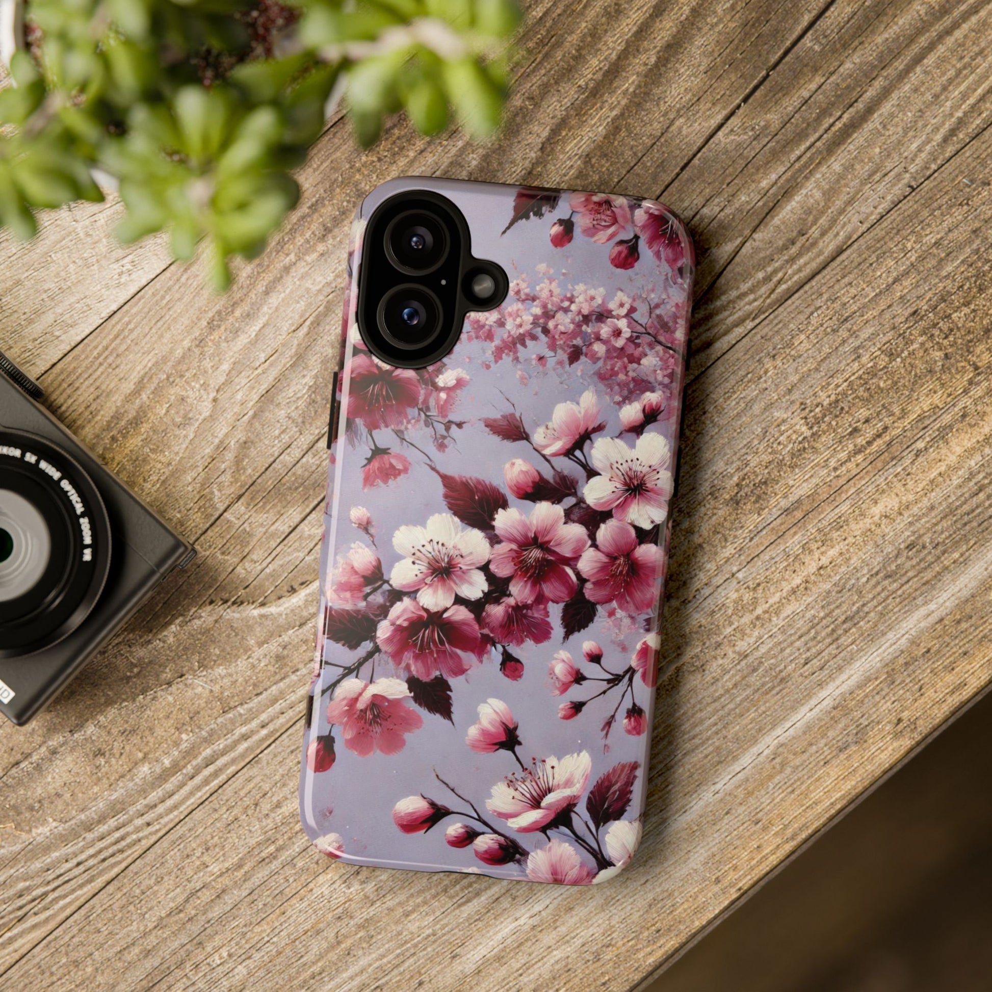 Lavender Floral Fall Phone Case for iPhone 16 pro15 14 13 12  21 23 Samsung, and Pixel | Stylish Protective Cover Gift for Her Perfect for Floral Lover - MRSBYVALLE