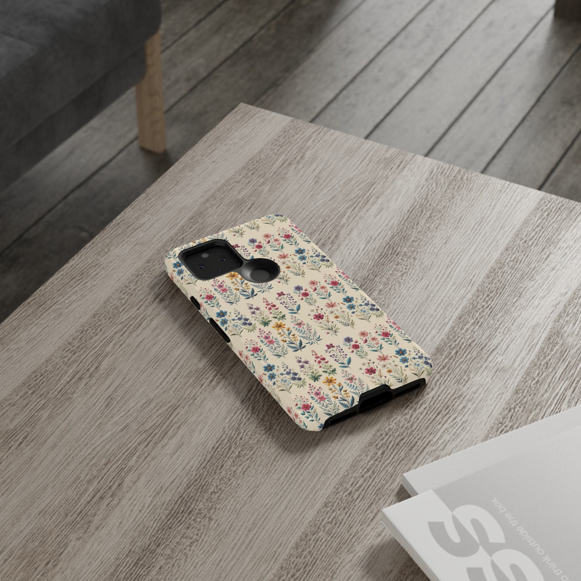 Best Beautiful Wildflower Phone Case Floral Design for iPhone, Galaxy, and Google Durable Protection Gift for Her Case iPhone 15, Samsung iPhone Gift for Her