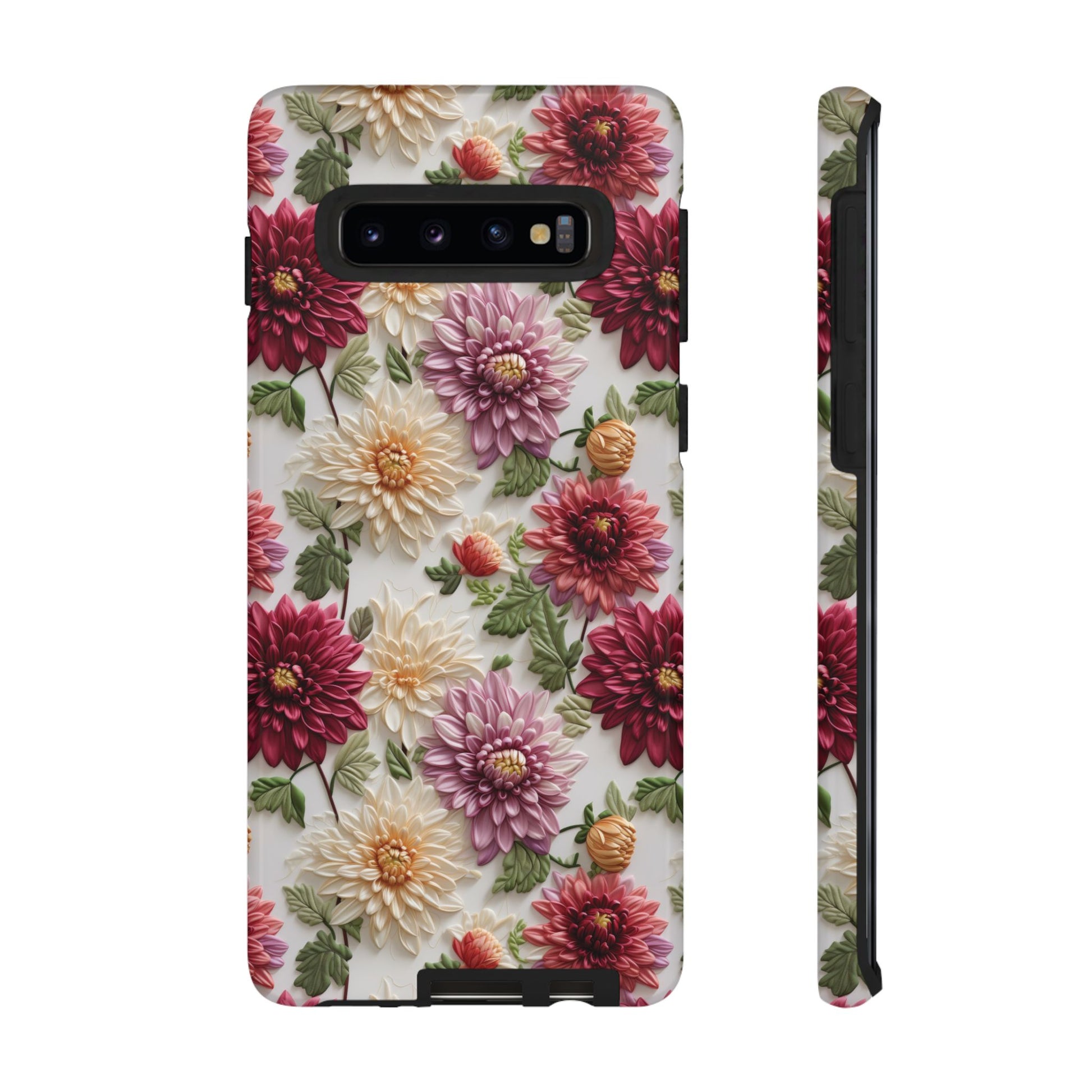 Floral Fall Phone Case for iPhone 16 pro15 14 13 12  21 23 Samsung, and Pixel | Stylish Protective Cover Gift for Her Perfect for Floral Lover - MRSBYVALLE