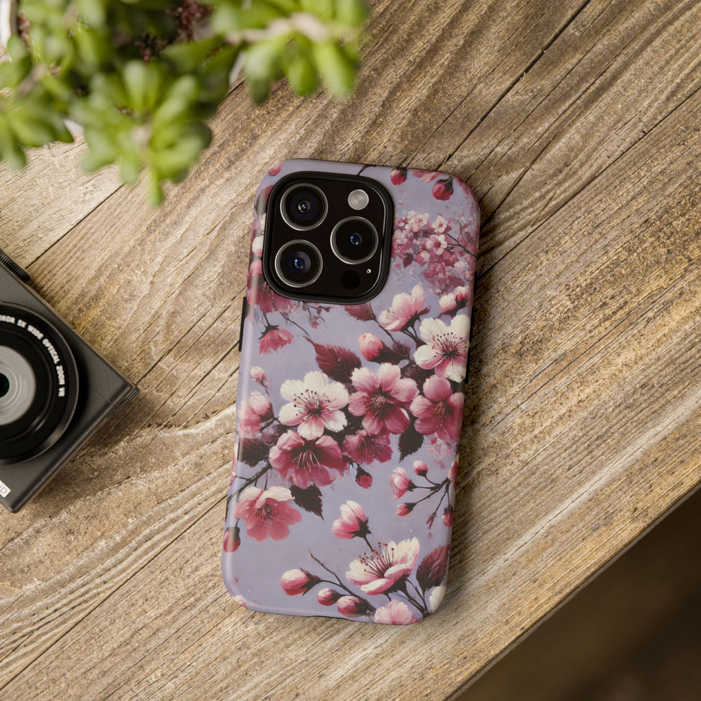 Lavender Floral Phone Case | Fall-Inspired Protective Cover for iPhone, Samsung & Pixel – Perfect Gift for Her