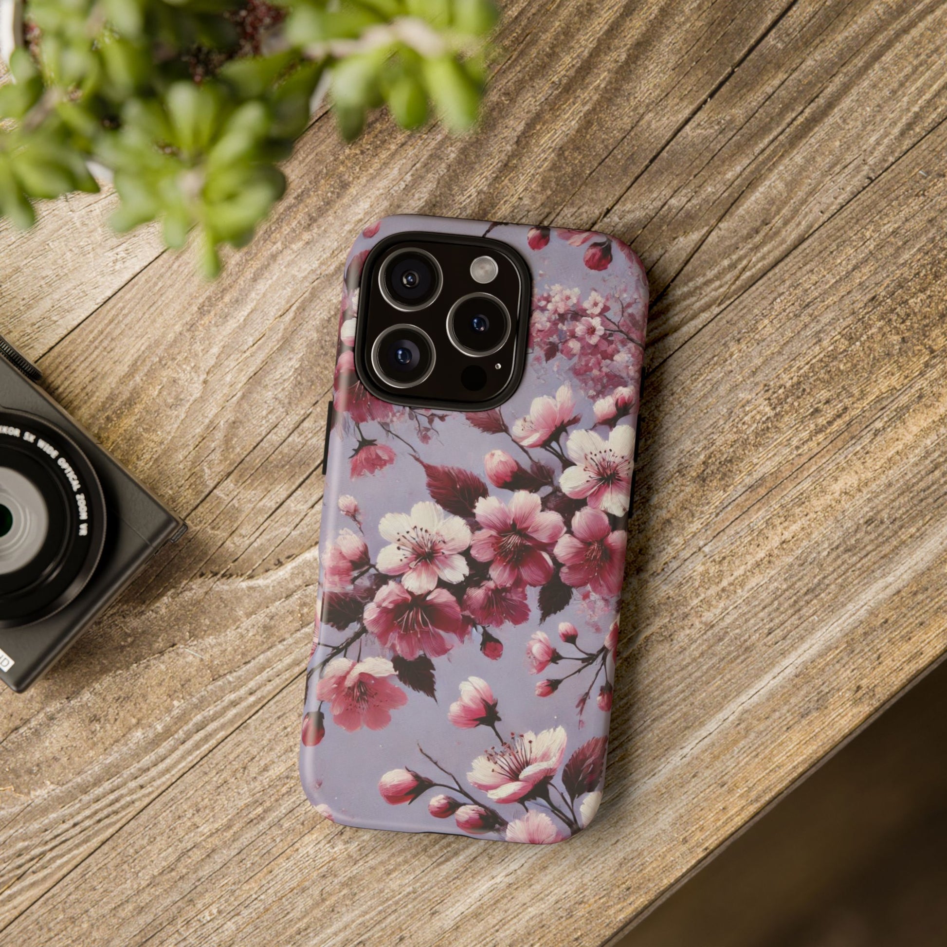Lavender Floral Phone Case | Fall-Inspired Protective Cover for iPhone, Samsung & Pixel – Perfect Gift for Her