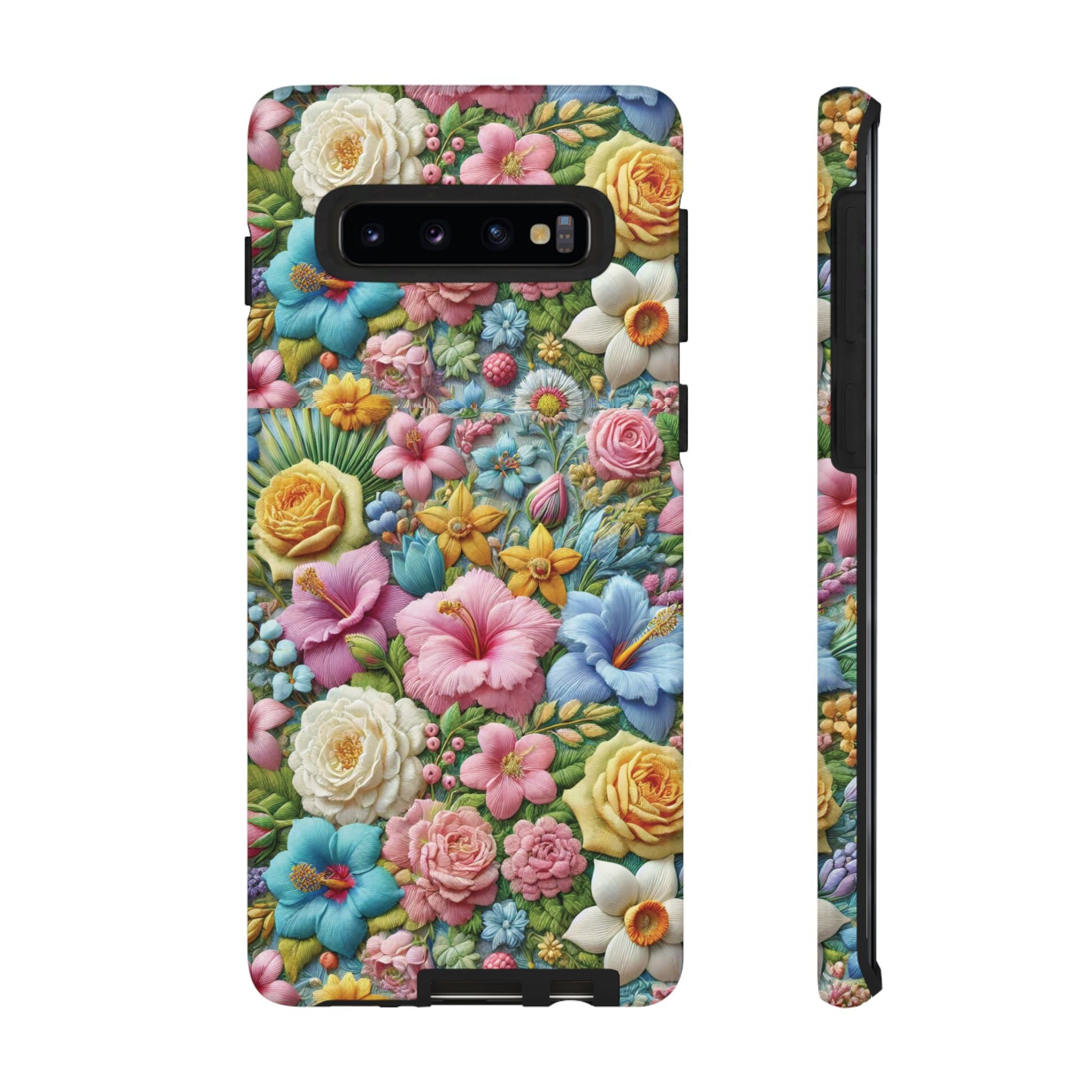Elegant Pastel Flower Phone Case – Beautiful Floral Design, Durable Protection for Your Device, Stylish and Lightweight, Perfect Gift for Flower Lovers