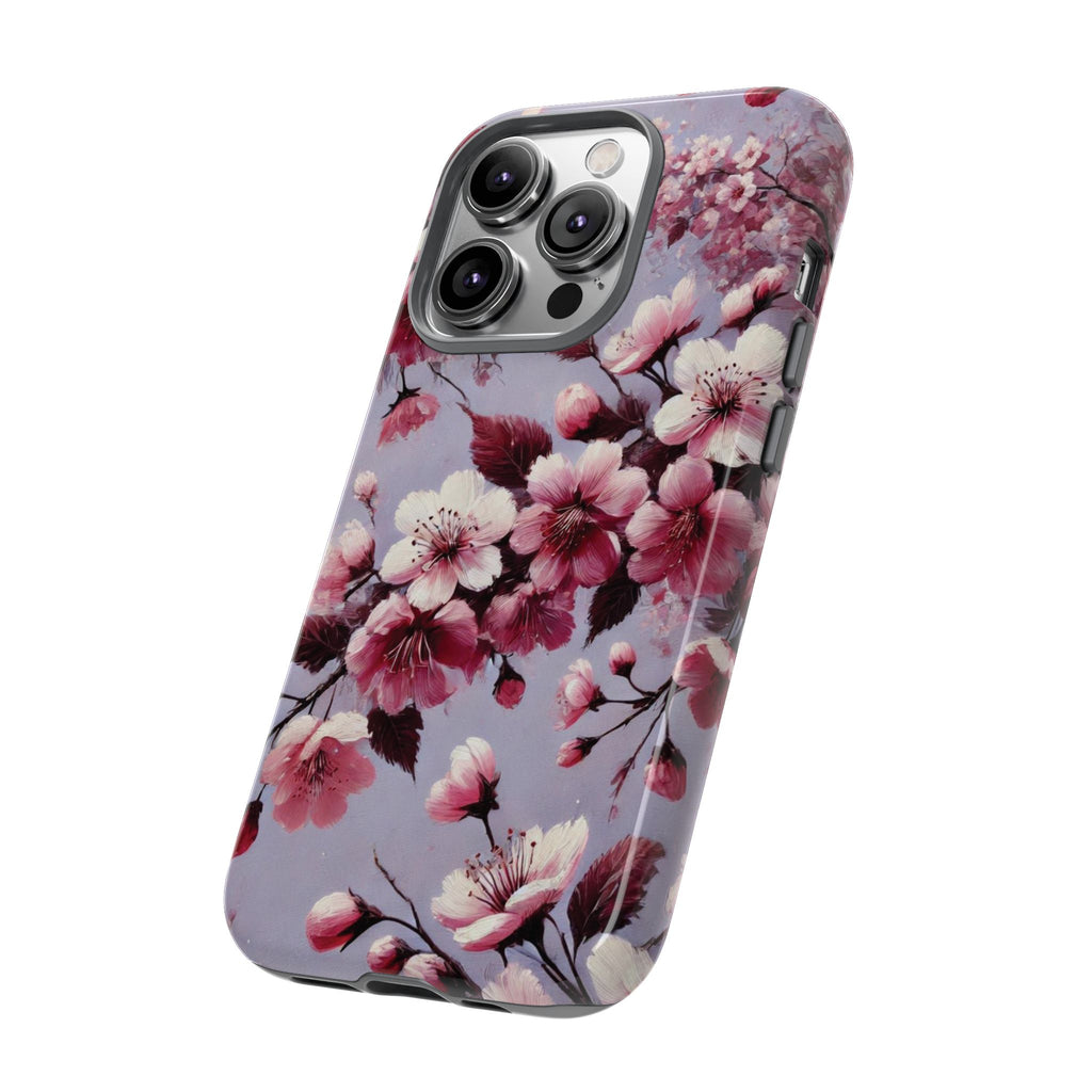 Lavender Floral Phone Case | Fall-Inspired Protective Cover for iPhone, Samsung & Pixel – Perfect Gift for Her