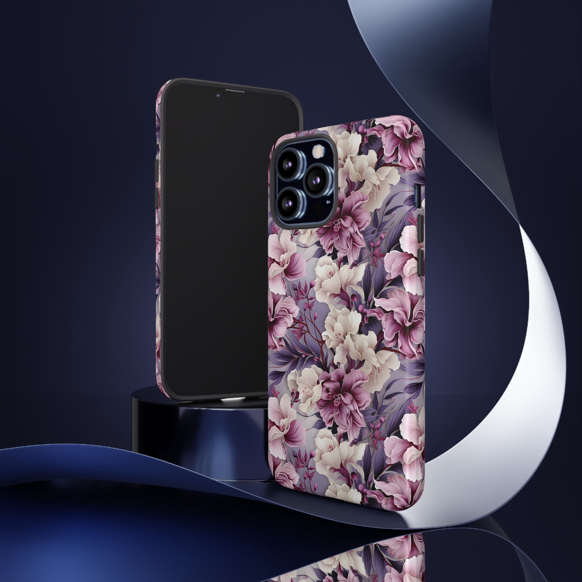 Lavender Flowers Protective Phone Case Gift for Her Phone 15, Samsung iPhone Samsung Gift for Her Case iPhone 15, Samsung
