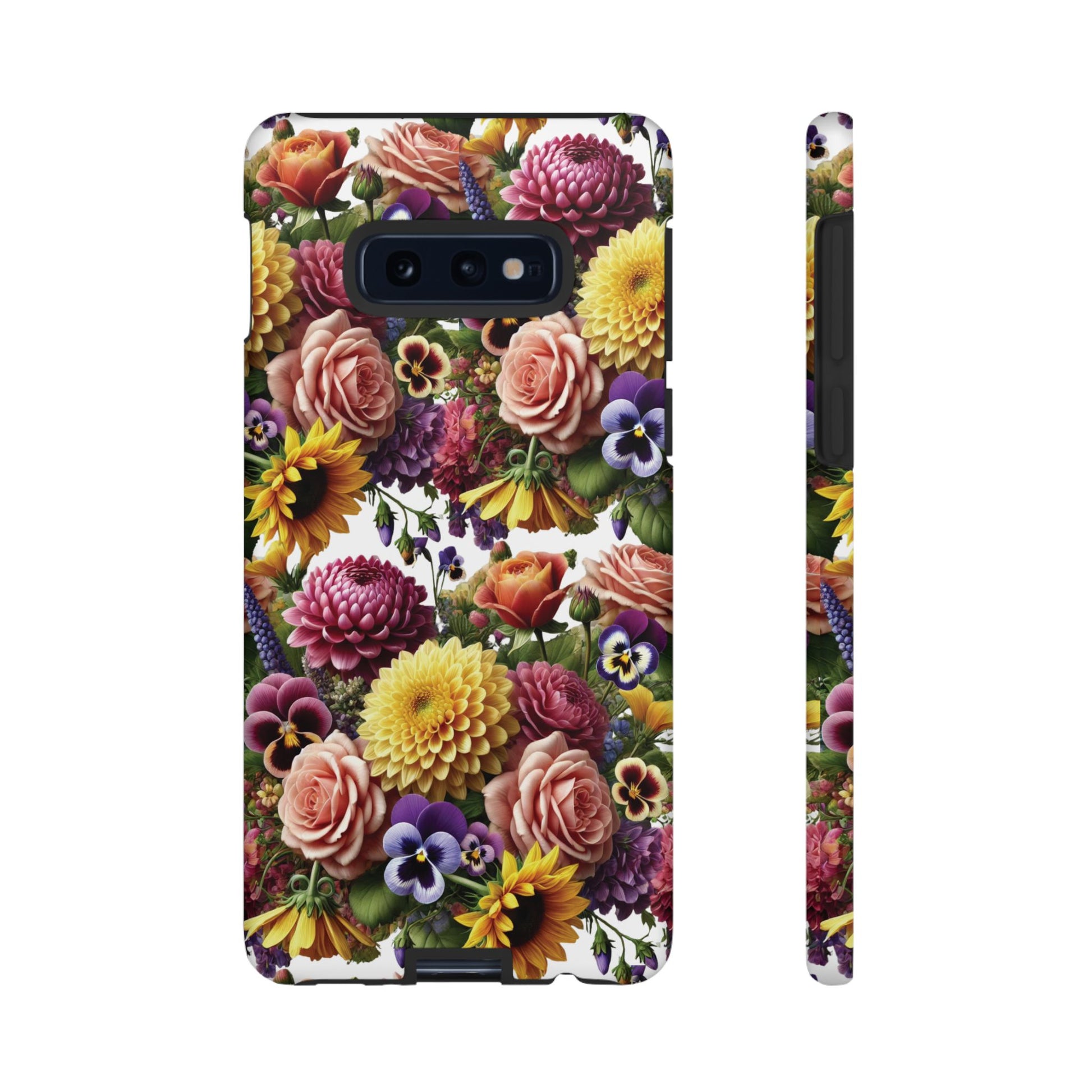 Floral Fall Phone Case for iPhone 16 15 14 13 12  21 23 Samsung, and Pixel | Stylish Protective Cover Gift for Her Perfect for Floral Lover