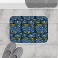 Van Gogh Illusion Bath Mat — Elegant Art Lover Floor Rug Office
