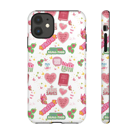 Carry Your Faith Everywhere | Christian Tough Phone Case with Bible Verse or Affirmation | Protective, Inspirational Gift for Christians
