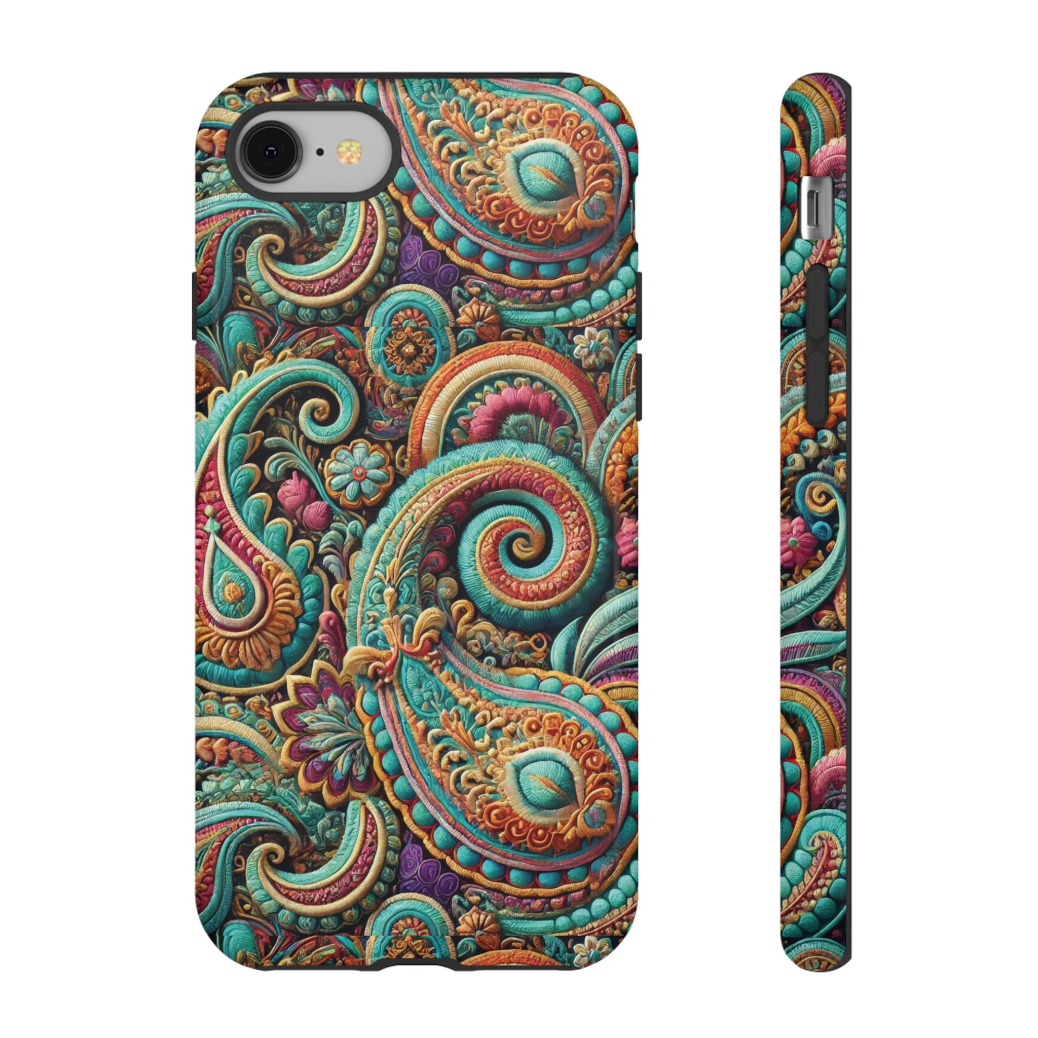 Best Paisley Phone Case Tough, Faithful Phone Cases & Religious iPhone Accessories: Protect Your Device & Show Perfect Gift for Her