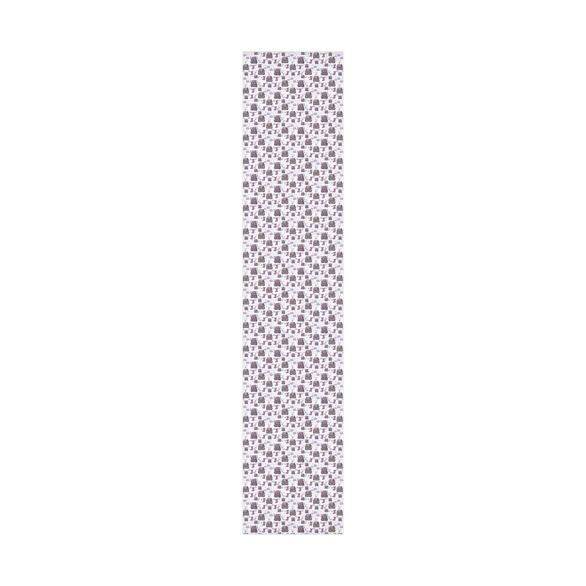Elegant Lavender Christmas Wrapping Paper Soft Pastel Design with Snowflakes and Sparkling Accents, Perfect for Adding a Unique Touch to Your Holiday Gifts - MRSBYVALLE