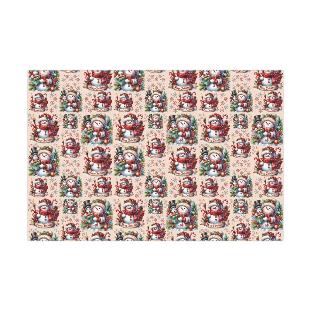 Christmas Wrapping Paper Whimsical Winter Wonderland with Festive Gifts Perfect for a Magical Holiday Season in Matte/Satin, All Occasion - MRSBYVALLE