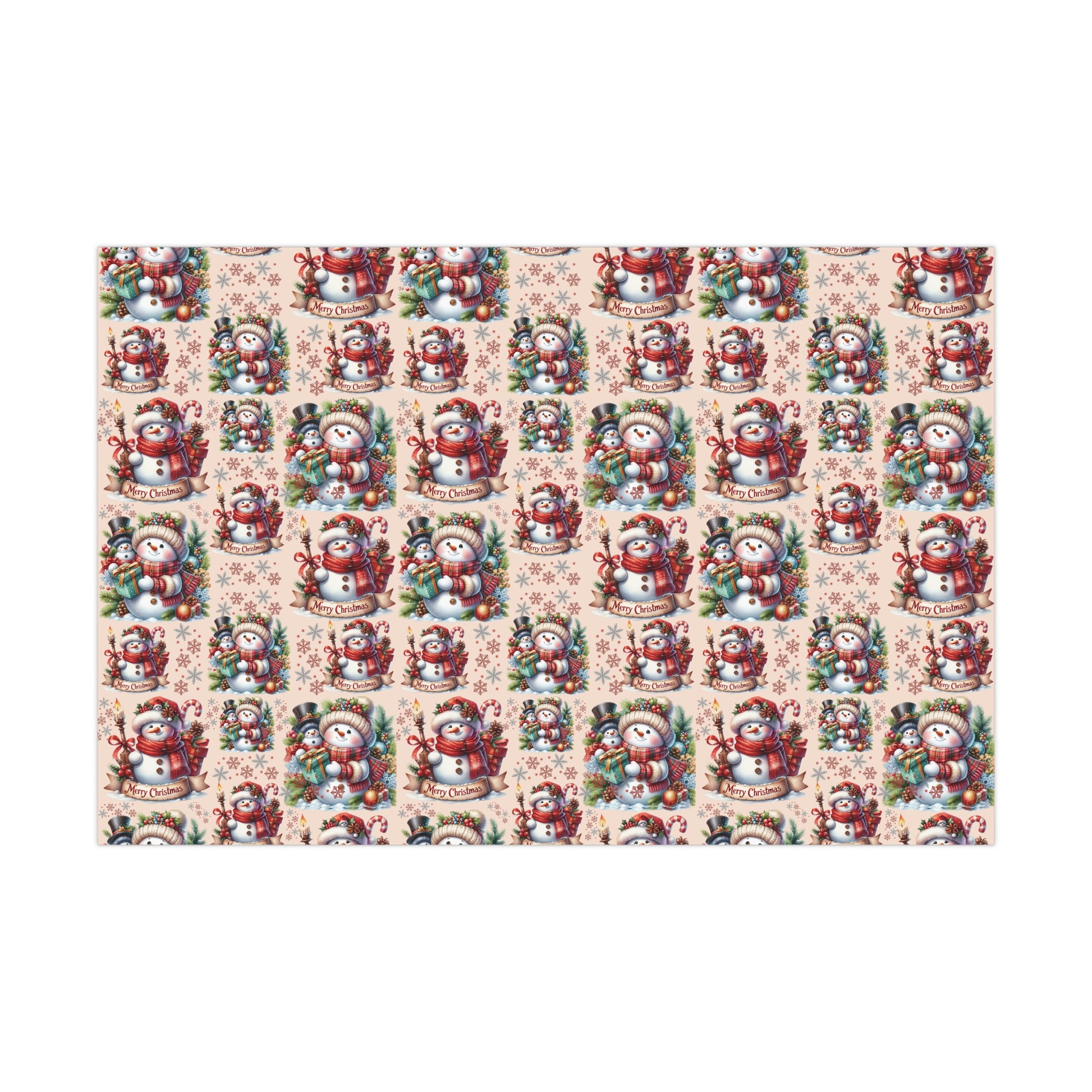 Christmas Wrapping Paper Whimsical Winter Wonderland with Festive Gifts Perfect for a Magical Holiday Season in Matte/Satin, All Occasion - MRSBYVALLE
