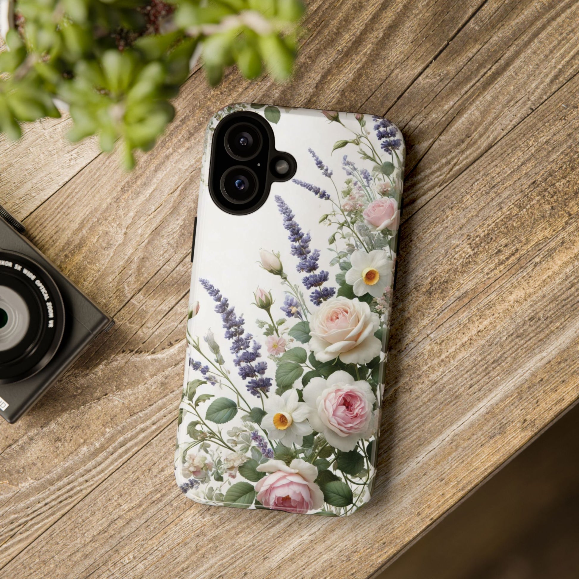 Boho Floral Fall Phone Case for iPhone 16 pro15 14 13 12  21 23 Samsung, and Pixel | Stylish Protective Cover Gift for Her Perfect for Floral Lover