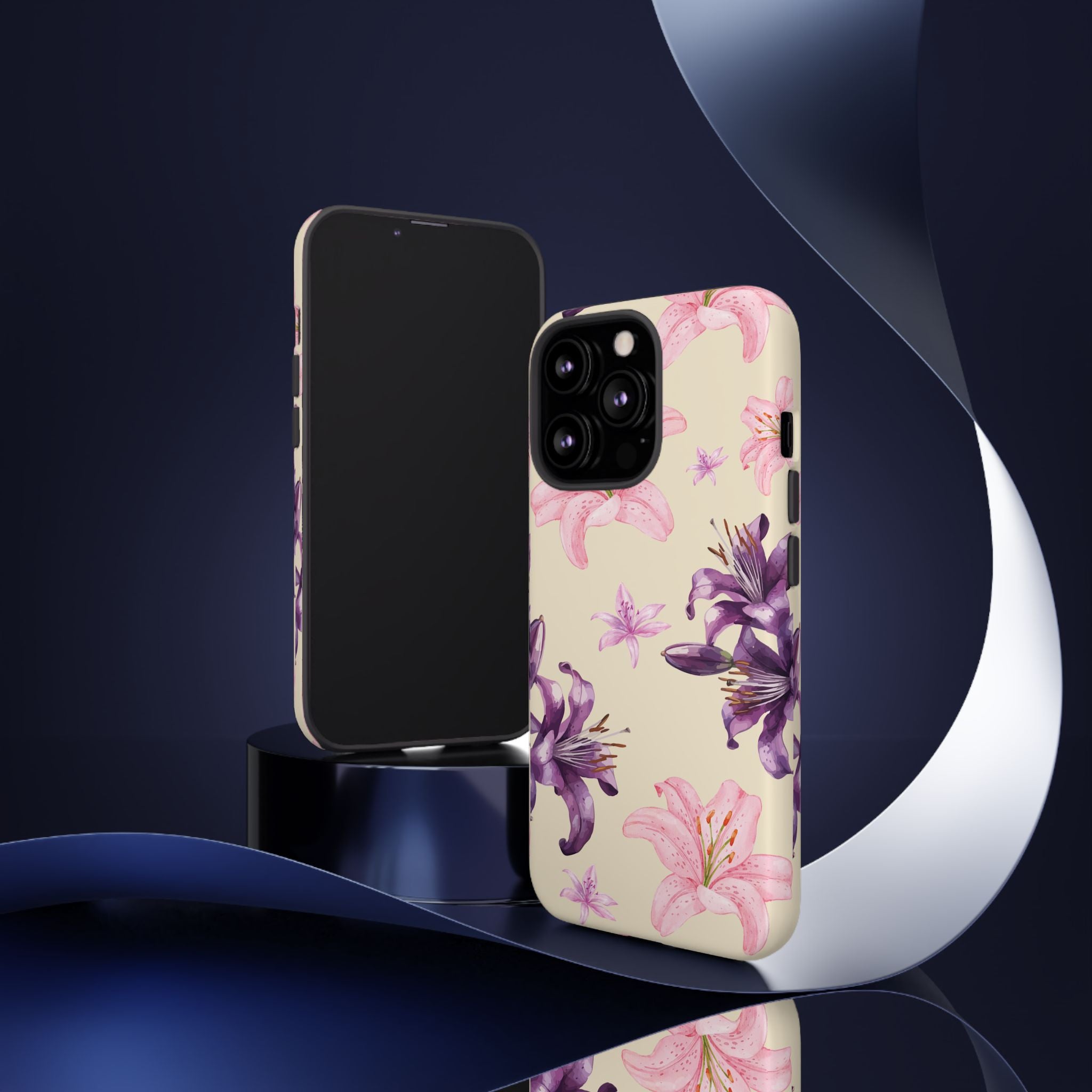 Blooming Tiger Lily Phone Case - Compatible with iPhone, Samsung, and Pixel | Stylish Protective Cover Gift for Her Perfect for Floral Lover