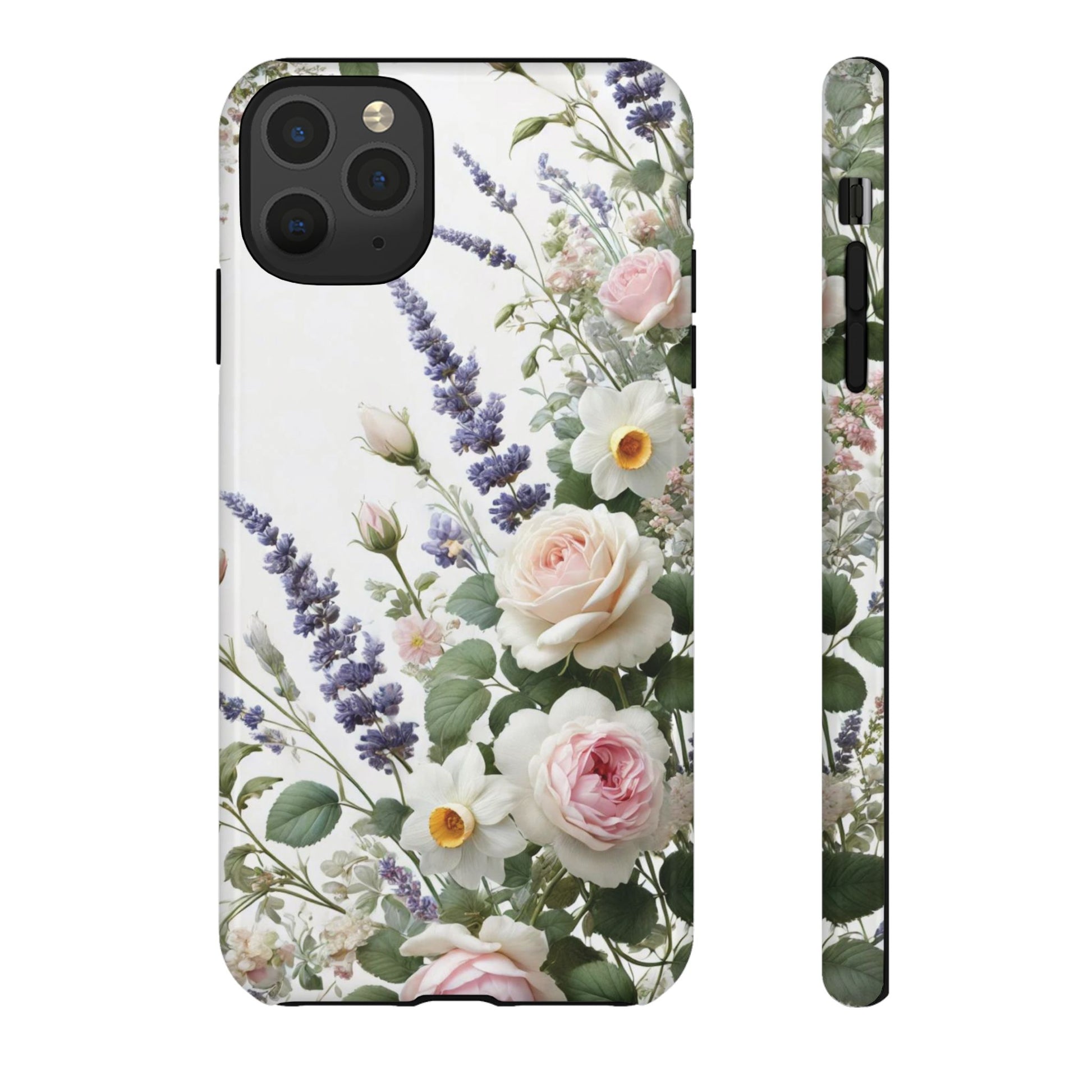 Boho Floral Fall Phone Case for iPhone 17,16  21 23 Samsung, and Pixel | Stylish Protective Cover Gift for Her Perfect for Floral Lover