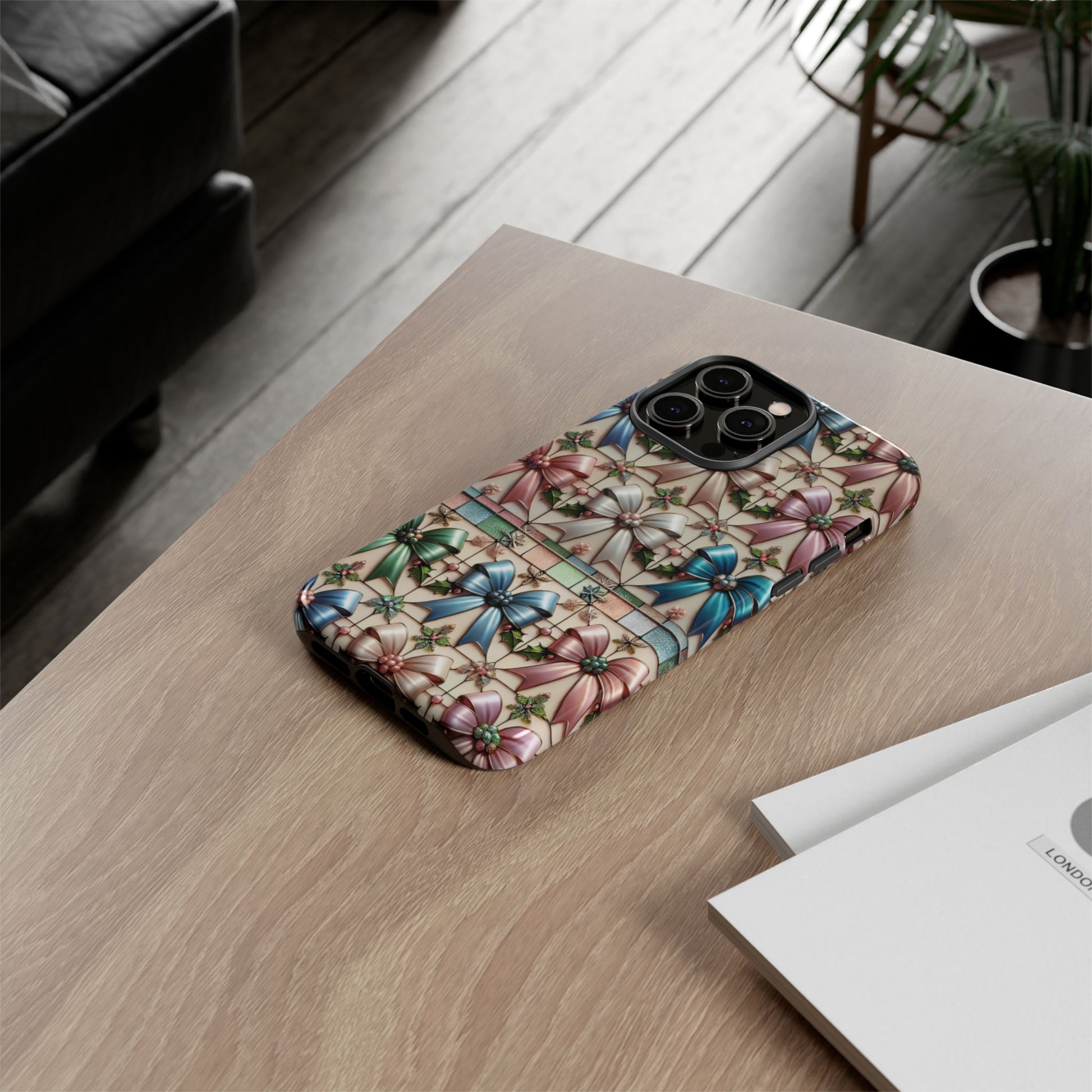 Coquette Bows Pastel Phone Case for iPhone 17 ,  15 14 13 12  21 23 Samsung, and Pixel | Stylish Protective Cover Gift for Her Perfect for Floral Lover