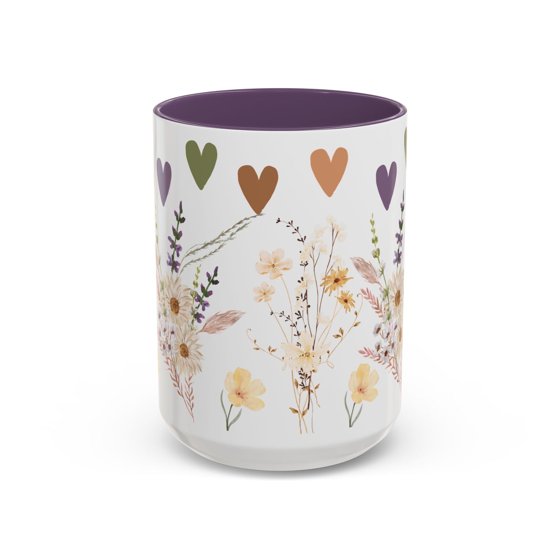 Wildflower Ceramic Mug Elegant Gift for Coffee or Tea Lovers Perfect for Mothers Day Birthdays and Adding Charm to Any Kitchen Gift