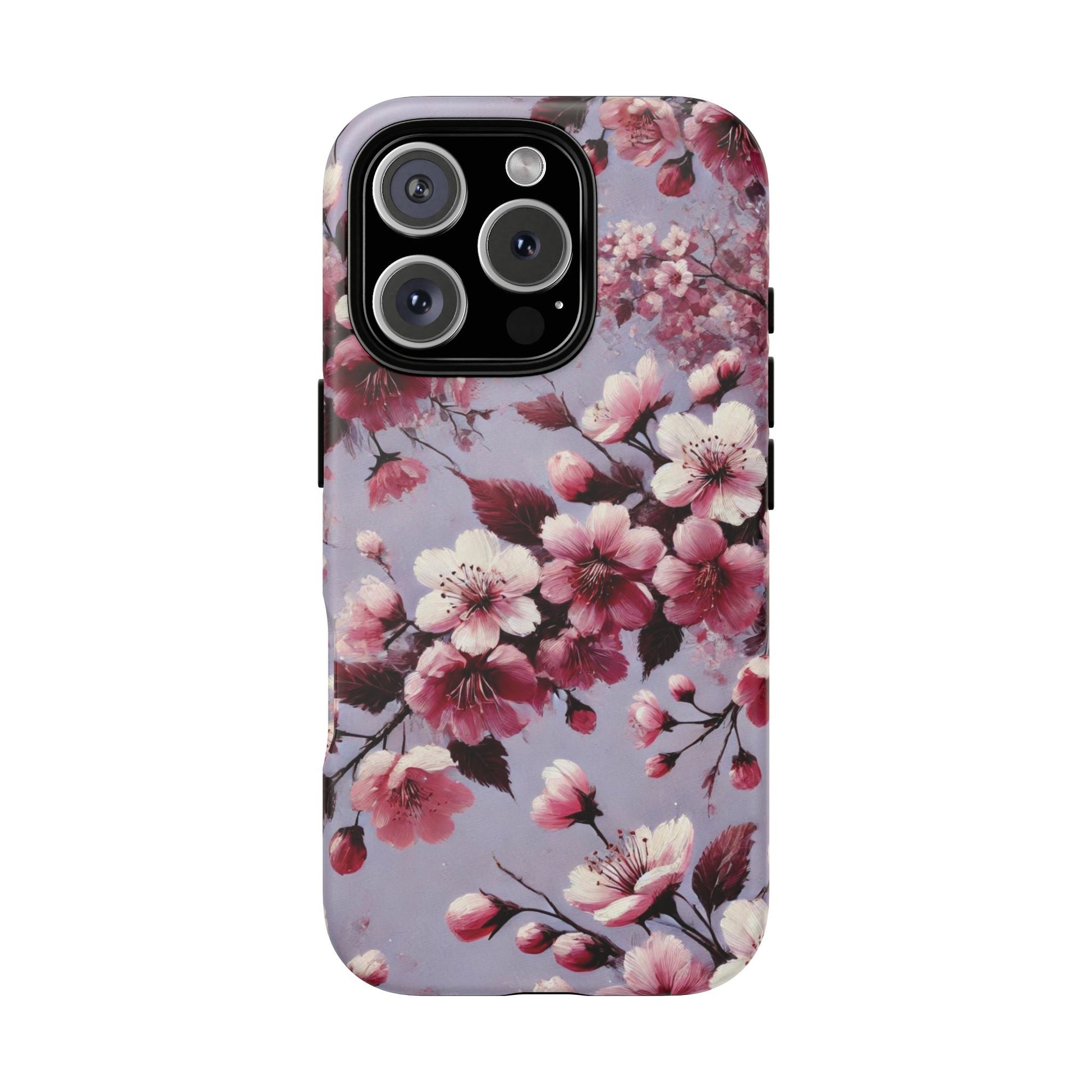 Lavender Floral Fall Phone Case for iPhone 16 pro15 14 13 12  21 23 Samsung, and Pixel | Stylish Protective Cover Gift for Her Perfect for Floral Lover