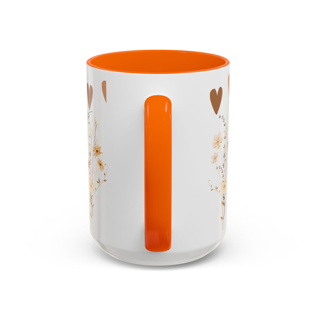 Wildflower Ceramic Mug Elegant Gift for Coffee or Tea Lovers Perfect for Mothers Day Birthdays and Adding Charm to Any Kitchen Gift
