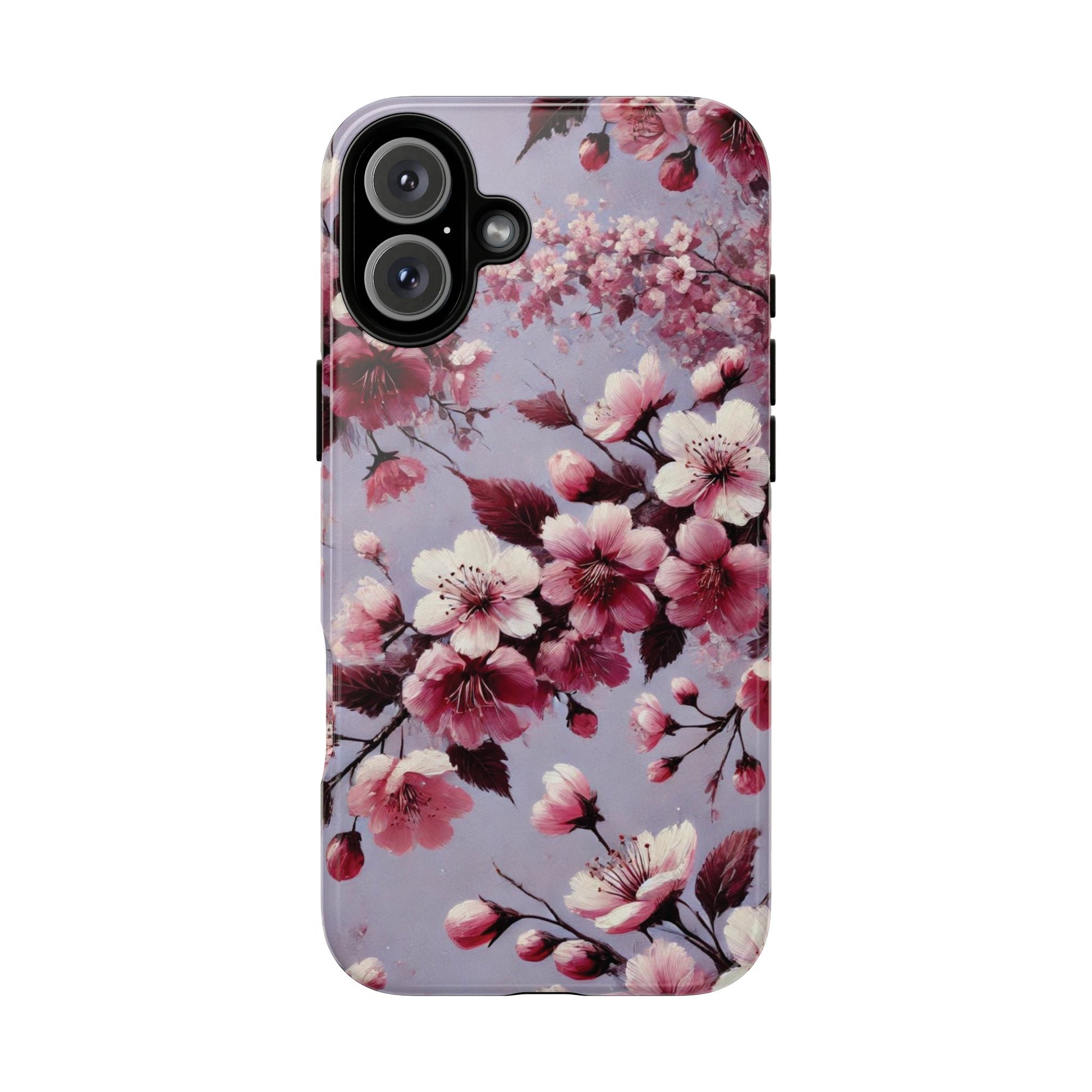 Lavender Floral Fall Phone Case for iPhone 16 pro15 14 13 12  21 23 Samsung, and Pixel | Stylish Protective Cover Gift for Her Perfect for Floral Lover