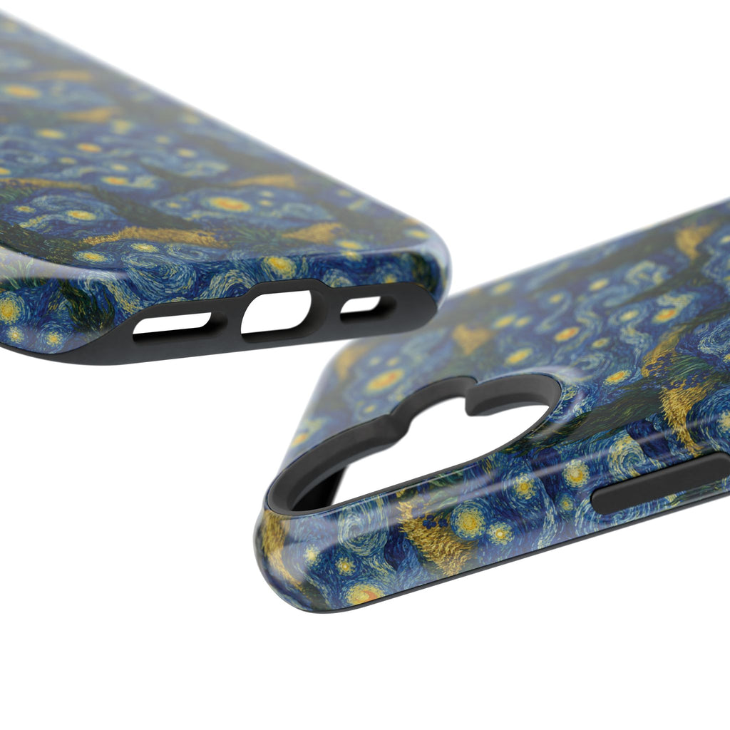 Van Gogh Illusion Magnetic Phone Case — Elegant Impact‑Resistant Art Lover Design
