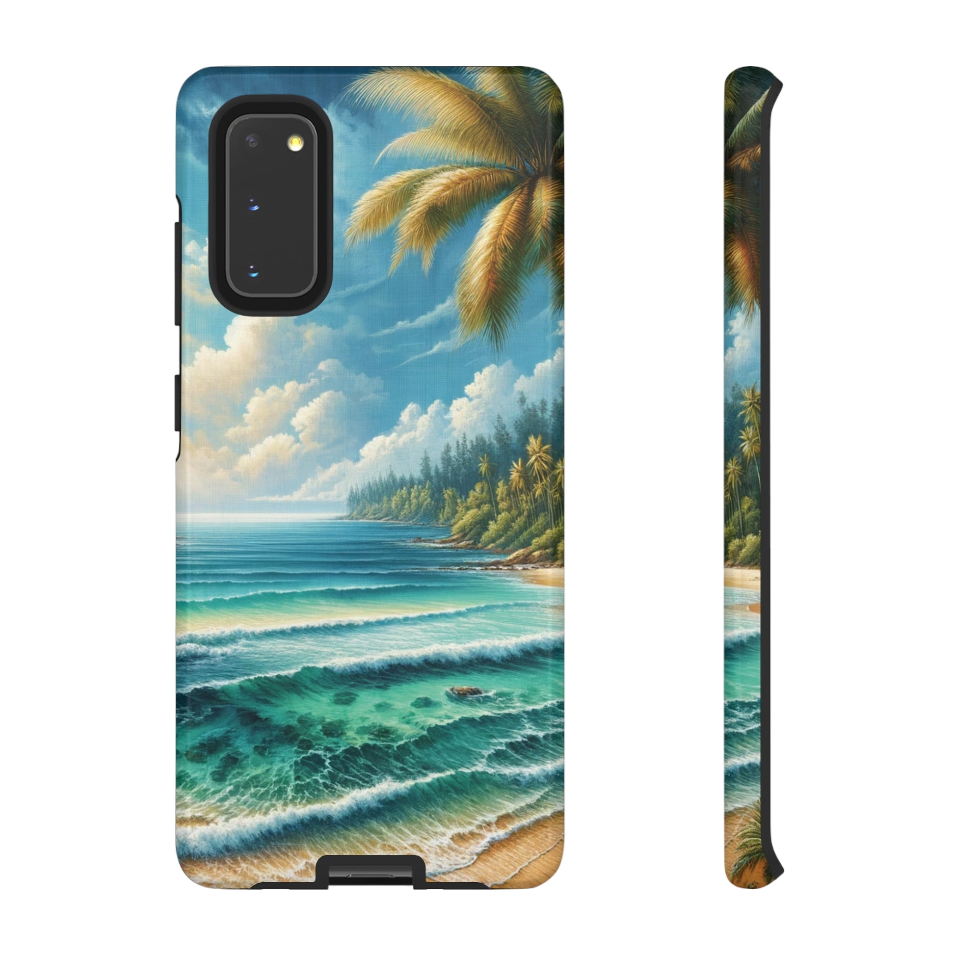 Coastal Serenity Ocean Beach View Protective Phone Case Gift for Her Phone 15, Samsung iPhone Samsung Gift for Her Case iPhone 15, Samsung iPhone Samsung Accessory Gift for Her.
