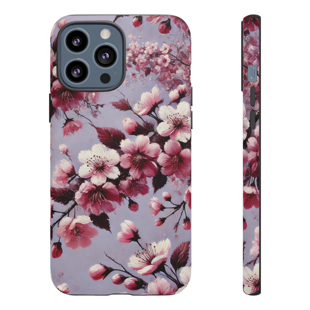 Lavender Floral Phone Case | Fall-Inspired Protective Cover for iPhone, Samsung & Pixel – Perfect Gift for Her