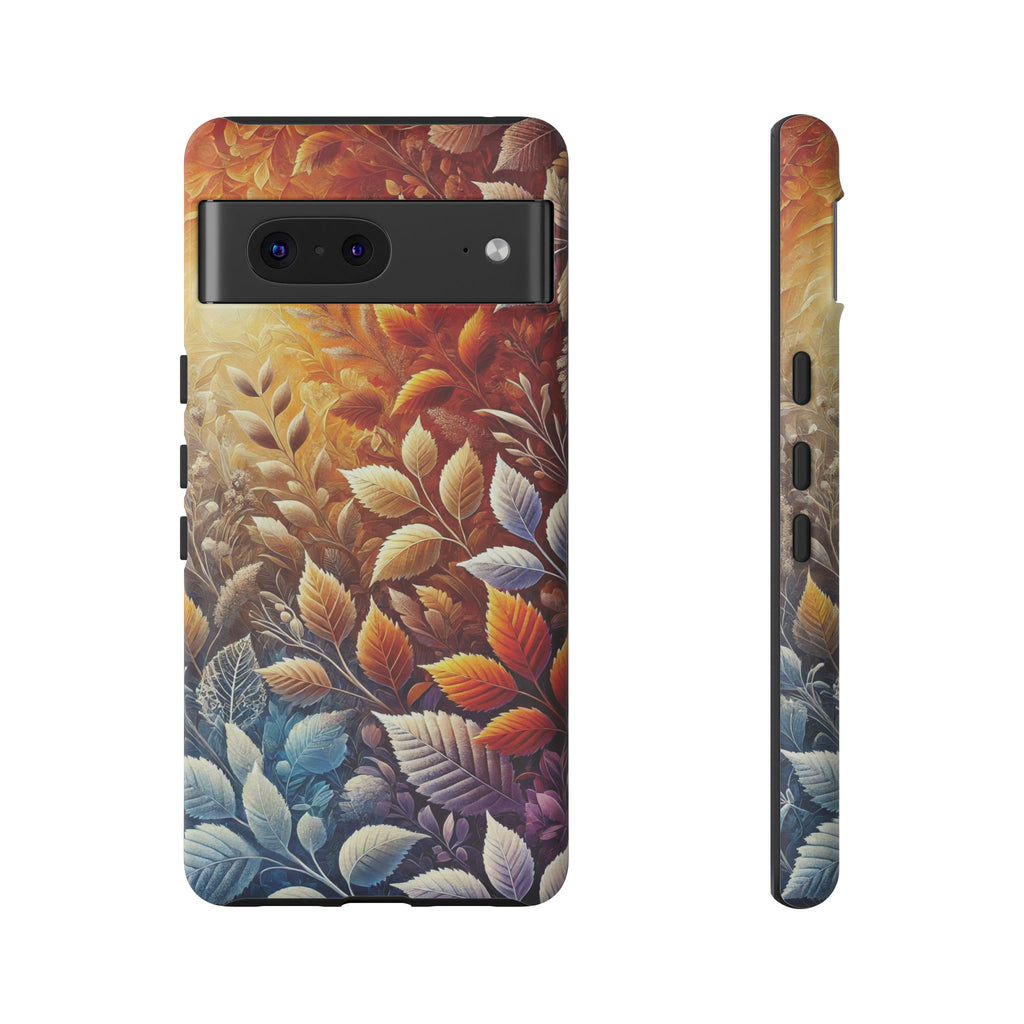 Beautiful Colorful Leaves Phone Case Vibrant Autumn Design for iPhone & Samsung, Durable Protection with Eye Catching Style, Perfect for Nature Lovers & Seasonal Charm Gift for Her