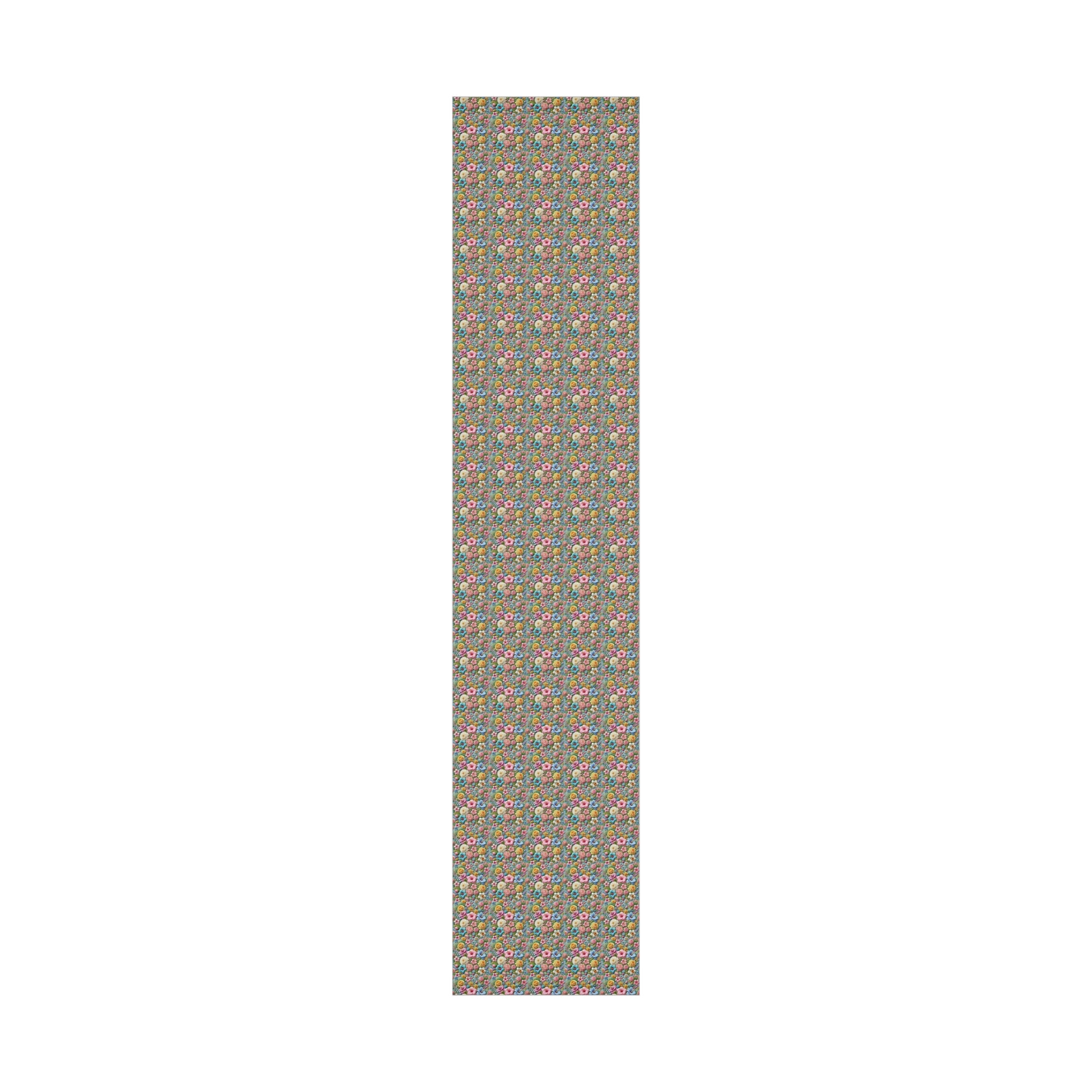 Gift Wrap Pastel Floral Wrapping Paper Elegant Flower Design, Premium Quality Gift Wrap for All Occasions, Beautiful Versatile for Birthdays, Weddings, and More Decor - MRSBYVALLE