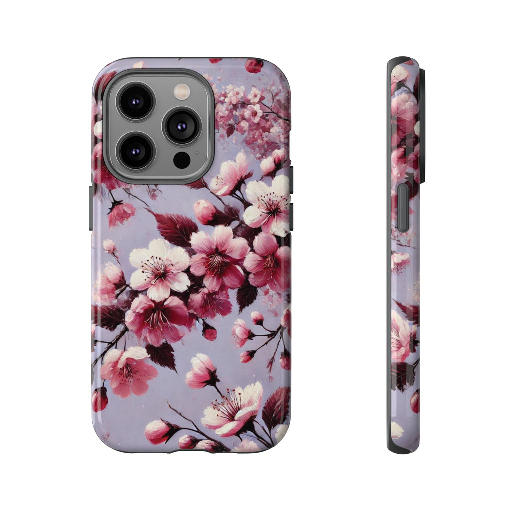 Lavender Floral Phone Case | Fall-Inspired Protective Cover for iPhone, Samsung & Pixel – Perfect Gift for Her