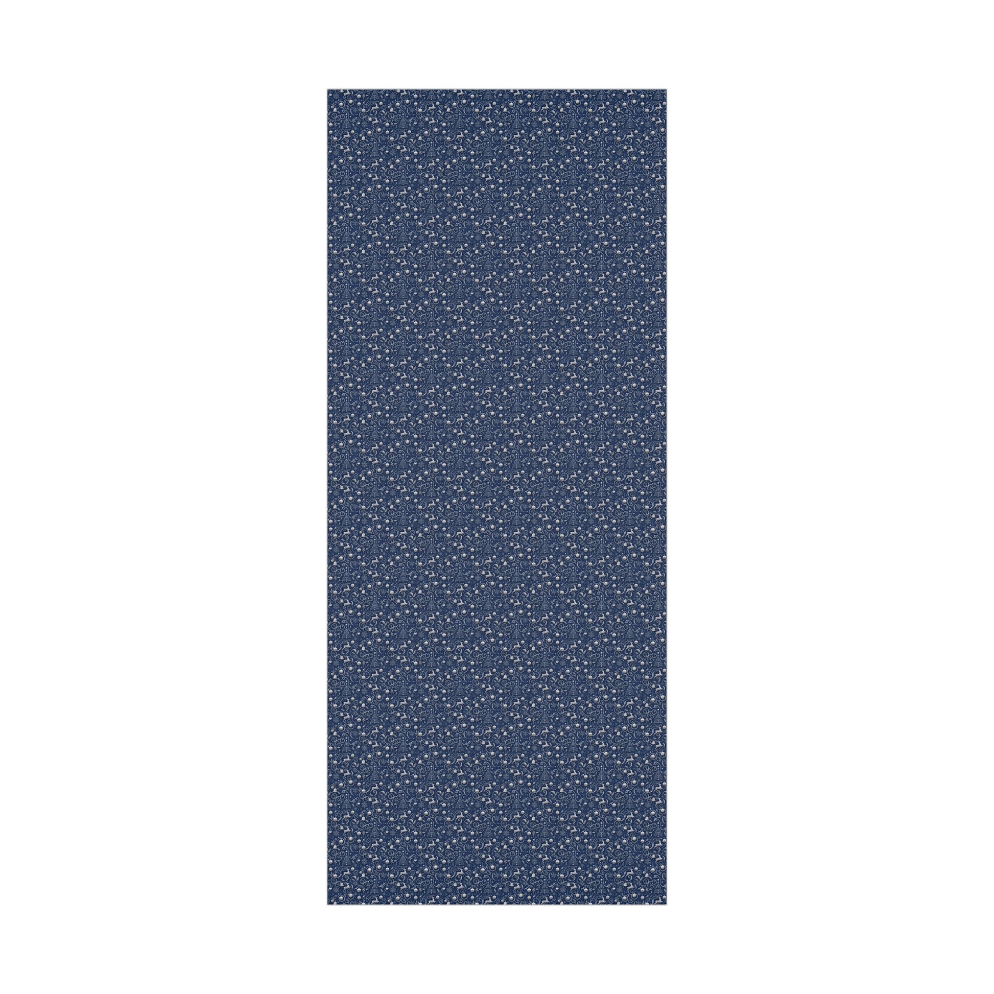 Elegant Blue & Silver Christmas Gift Wrap – Holiday Wrapping Paper Sheets & Rolls | MRSBYVALLE