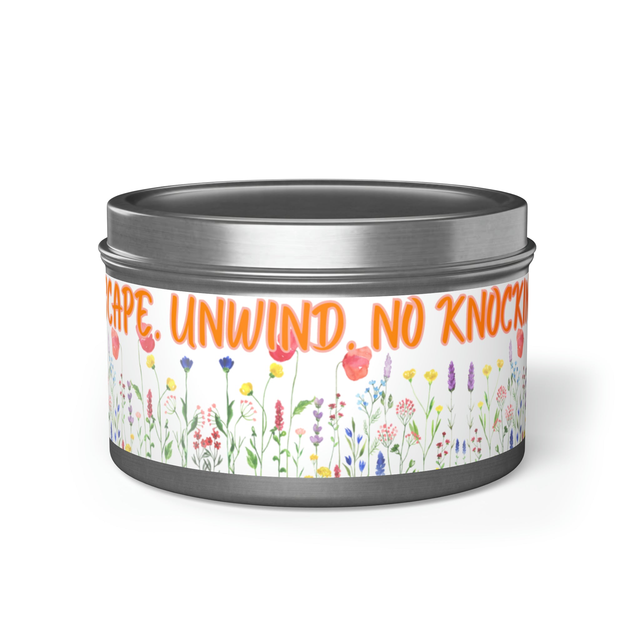 New House Bloom & Glow Elegant Floral Aromas in 4oz/8oz Tin Candles Essence of Nature Collection Unveil Serenity Romance with Exquisite Botanical Scents. Pure Harmony & Grace..