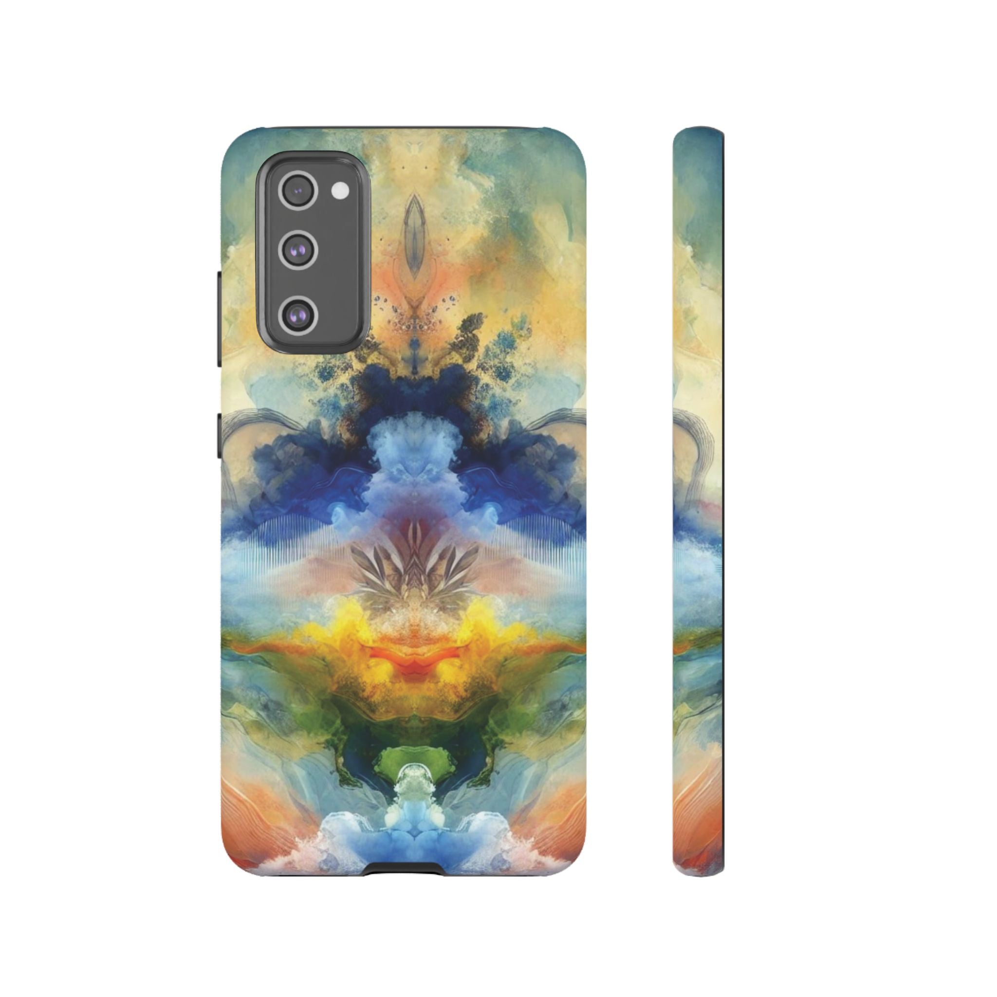 Modern Watercolor Abstract Phone Case Compatible with iPhone, Samsung & More - Stylish, Durable Protection with Vibrant Artistic Design Perfect Gift for Her