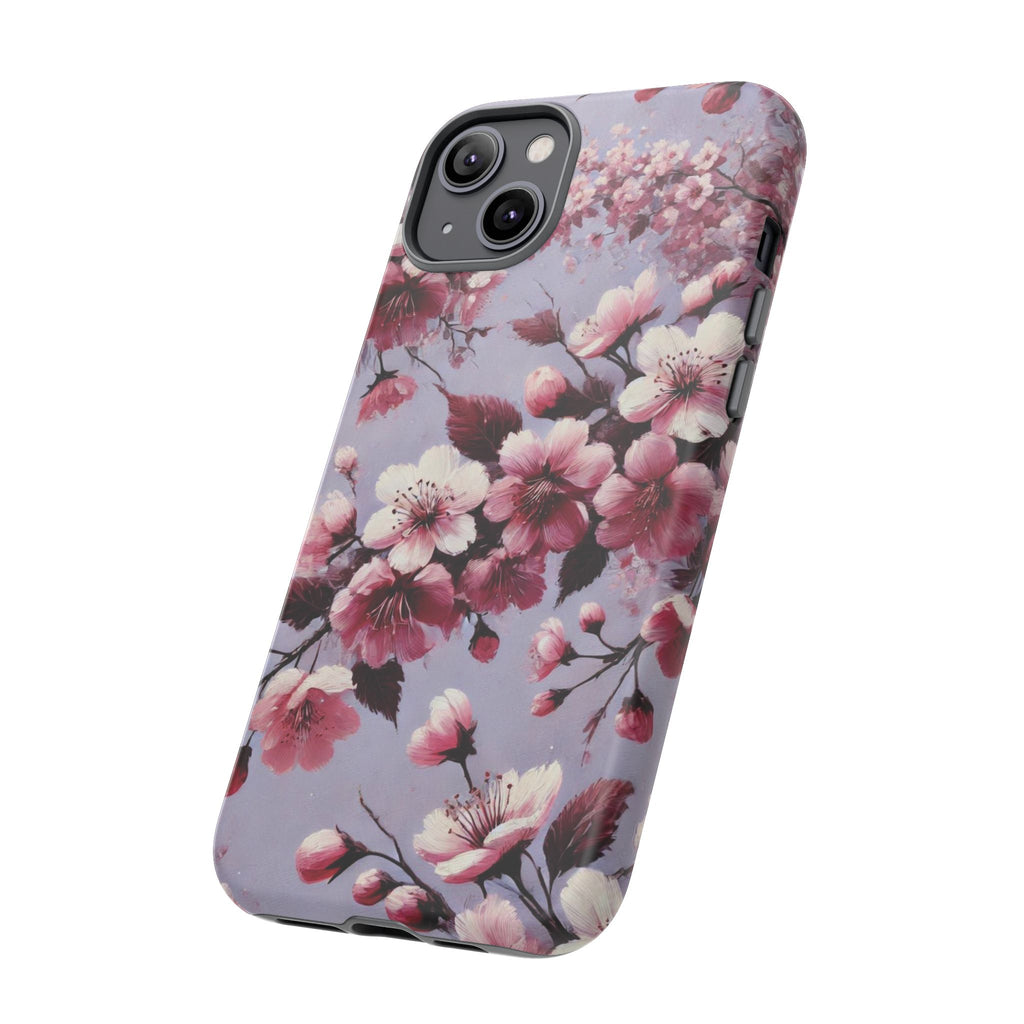 Lavender Floral Phone Case | Fall-Inspired Protective Cover for iPhone, Samsung & Pixel – Perfect Gift for Her
