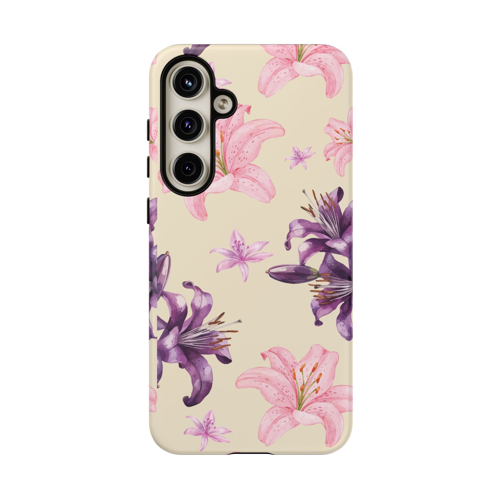 Blooming Tiger Lily Phone Case - Compatible with iPhone, Samsung, and Pixel | Stylish Protective Cover Gift for Her Perfect for Floral Lover