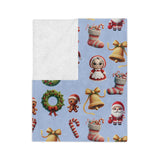 Christmas 3D Illusion Cozy Boho Minky Blanket Ultra-Soft, Warm, and Stylish Holiday Throw | Perfect Gift for Winter Nights | Premium Plush Comfort for Bed & Couch - MRSBYVALLE