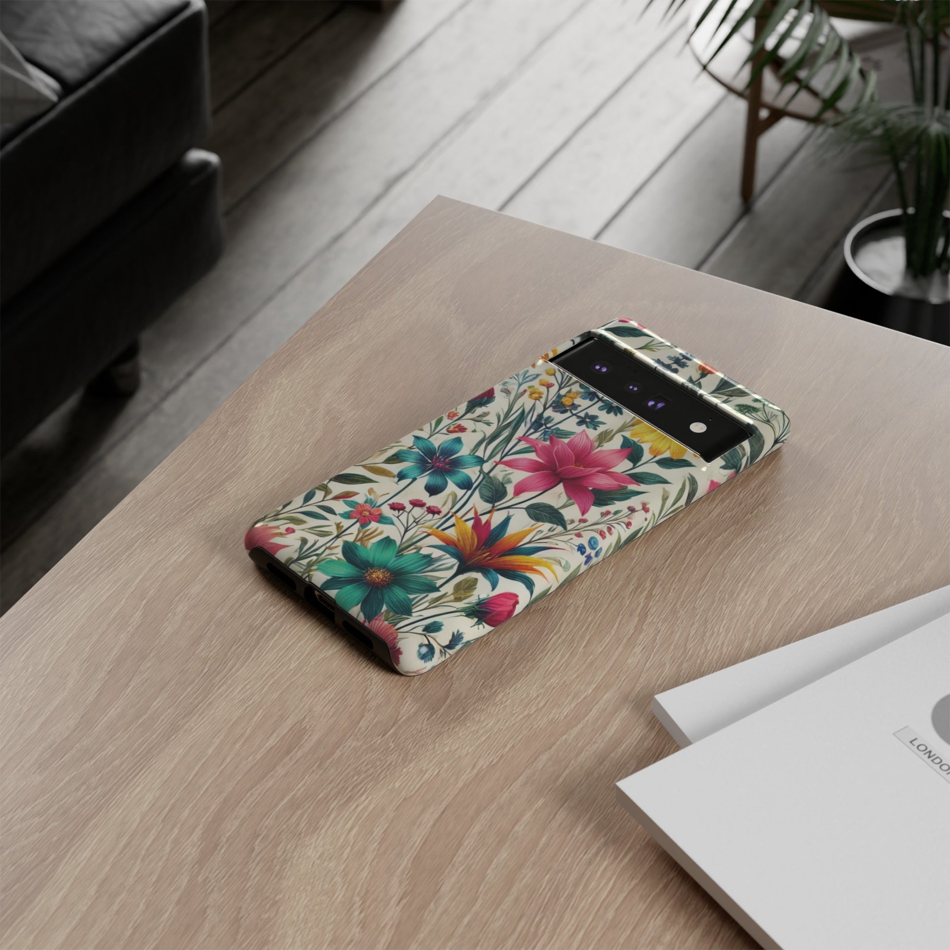 Wildflowers Boho Chic Design Phone Case - Stylish, Protective Cover for All Models Gift for Mom Accessory Gift for Her
