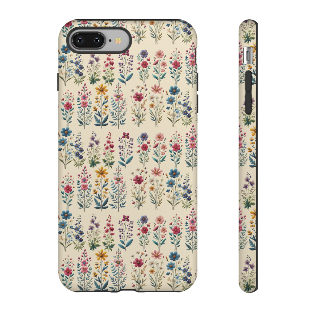 Best Beautiful Wildflower Phone Case Floral Design for iPhone, Galaxy, and Google Durable Protection Gift for Her Case iPhone 15, Samsung iPhone Gift for Her