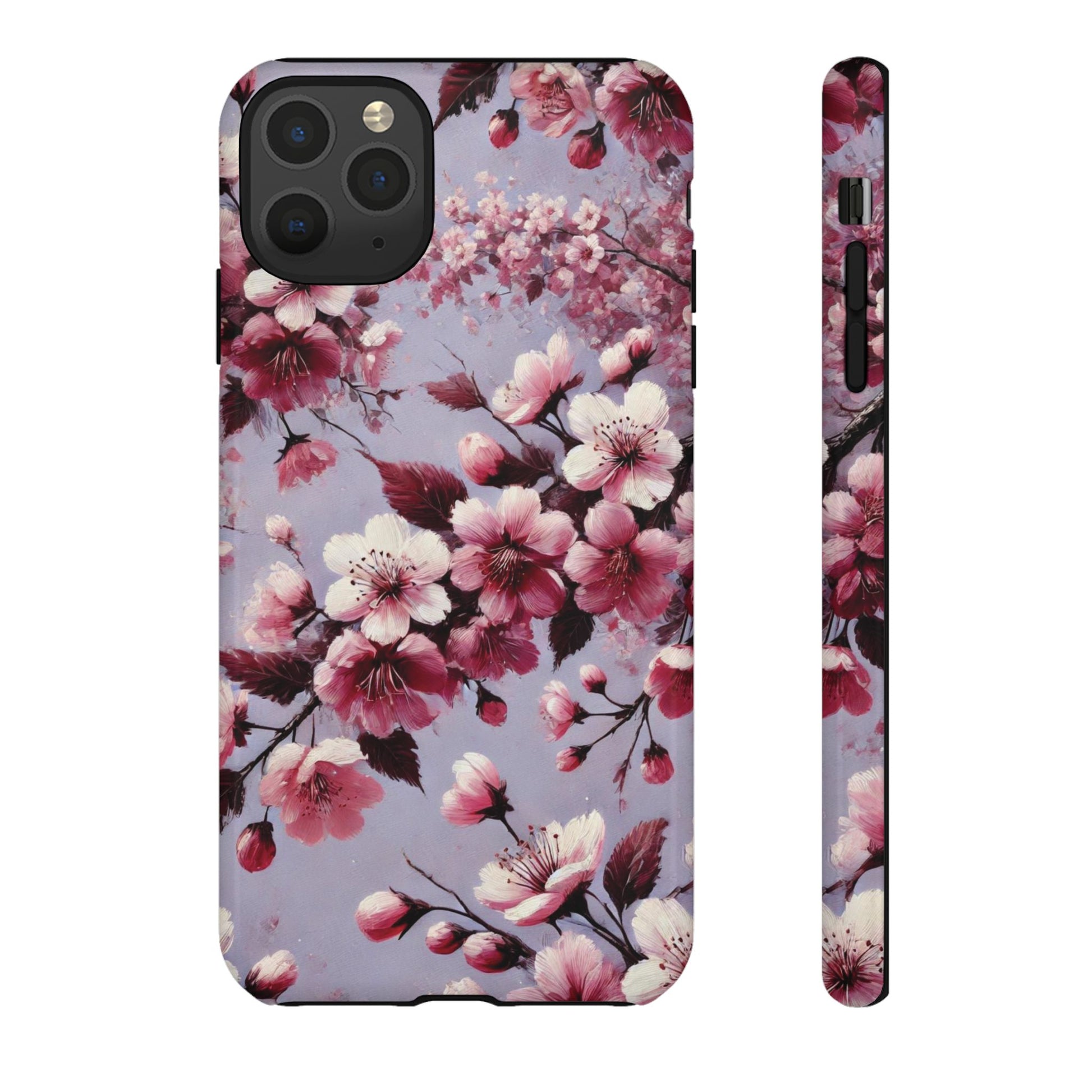 Lavender Floral Fall Phone Case for iPhone 16 pro15 14 13 12  21 23 Samsung, and Pixel | Stylish Protective Cover Gift for Her Perfect for Floral Lover - MRSBYVALLE